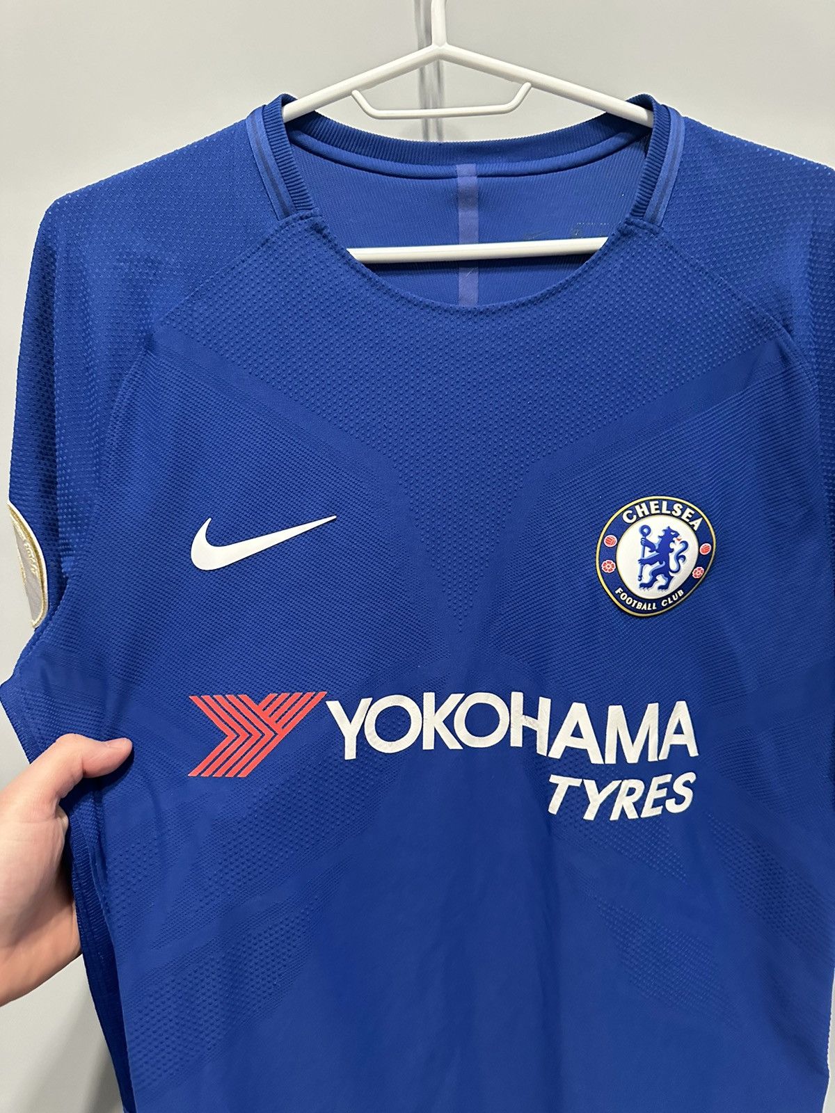 Nike Nike Chelsea Jersey Matchworn #22 Willian Y2K Blockore Size US M / EU 48-50 / 2 - 8 Thumbnail