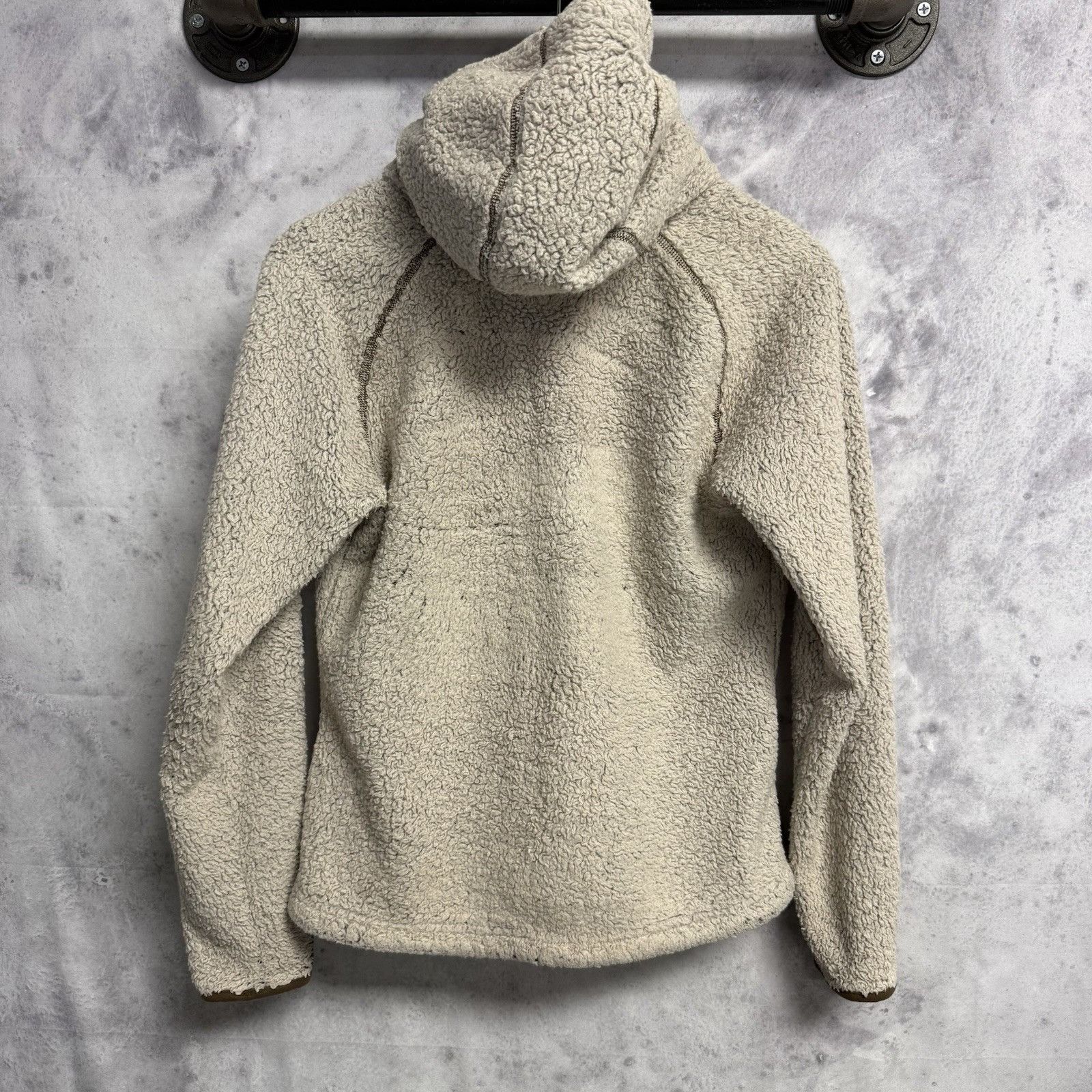 Kuhl Kuhl Women’s Flight Jacket Deep Pile Stone Stowaway Hood Ful Size M / US 6-8 / IT 42-44 - 3 Thumbnail