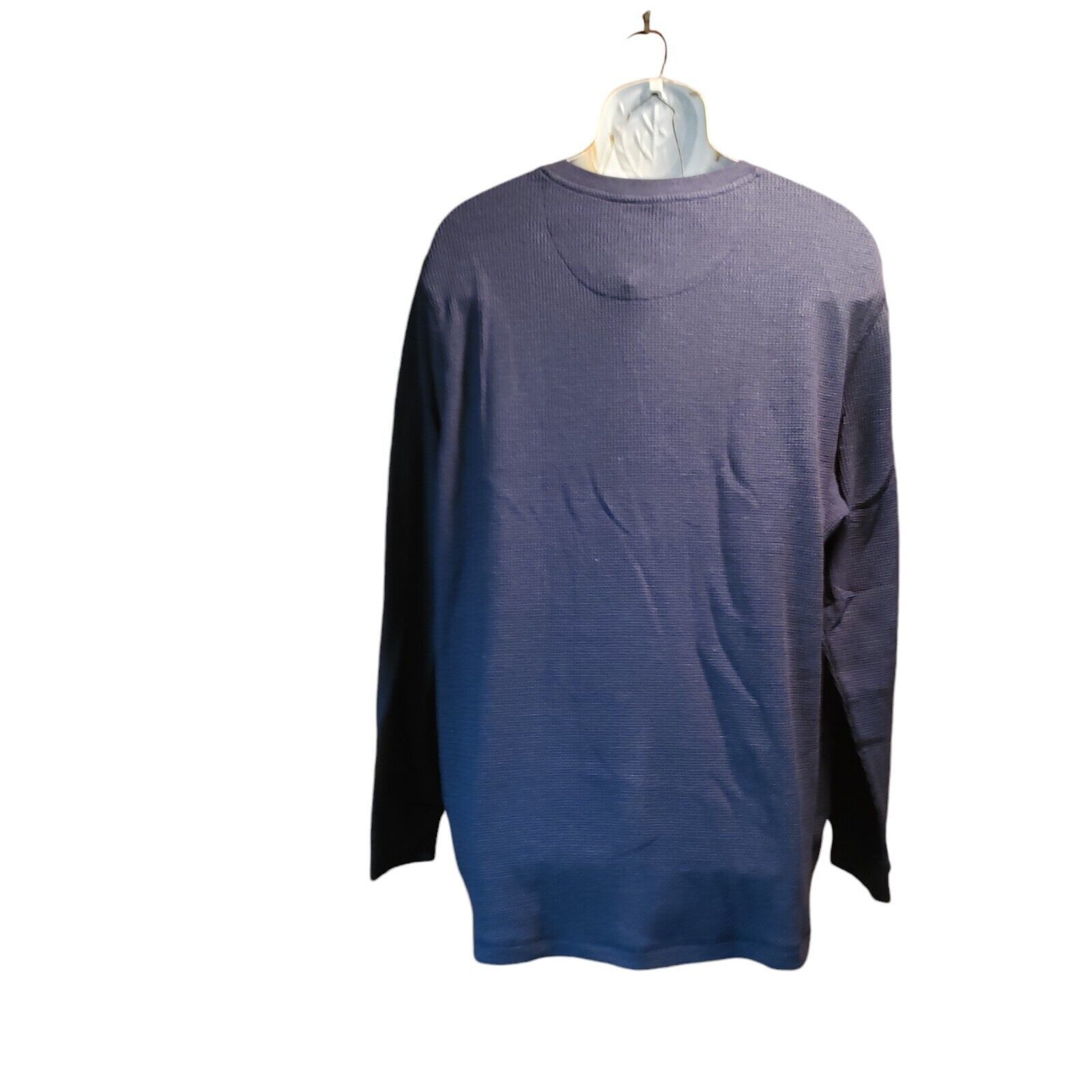 George George Men's Long Sleeve Thermal Henley Shirt Sz 2XL (60-52) Size US XXL / EU 58 / 5 - 7 Thumbnail