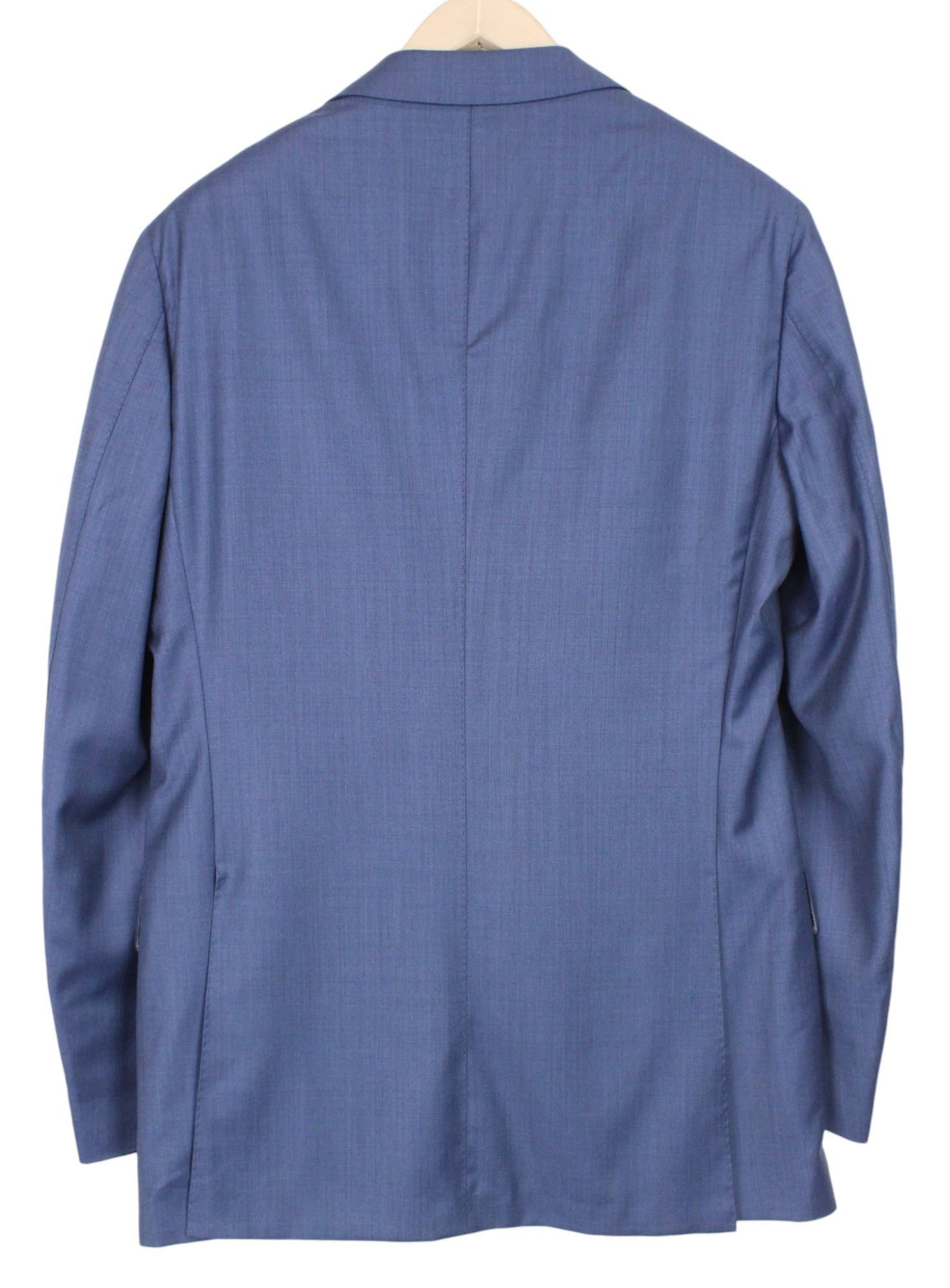 Suitsupply LAZIO LA SPALLA UK40L Blue Wool S150 3 Piece Suit 67928 Size 40L - 6 Thumbnail