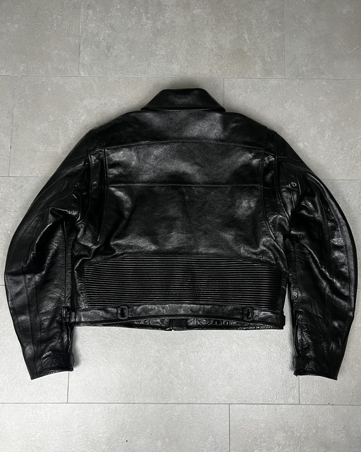 Balenciaga Balenciaga FW19 Grainy Buffalo Leather Biker Jacket