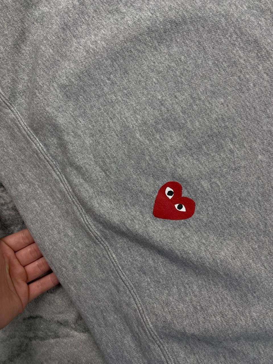 Comme des Garcons PLAY Play Comme des Garçons x Nike Hoodie Big Logo Men Size XL Size US XL / EU 56 / 4 - 10 Thumbnail