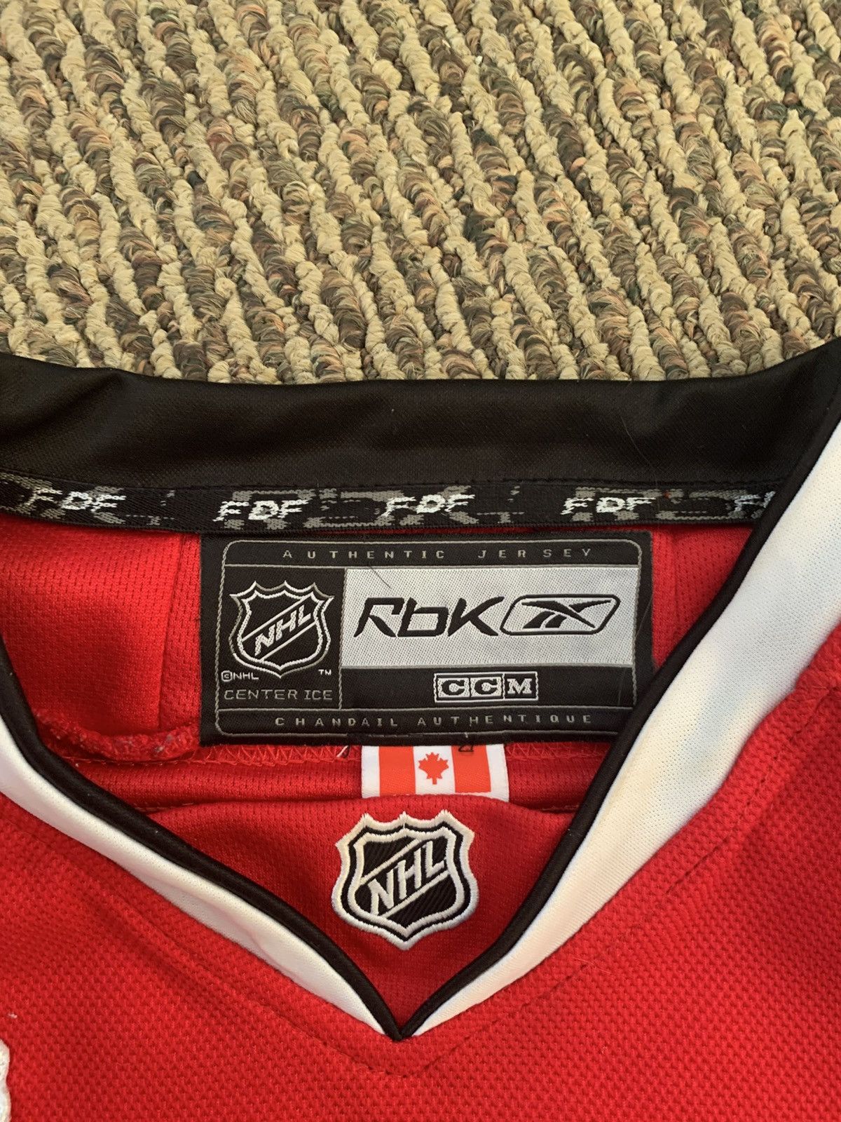 Ccm 2013 Stanley Cup Champions Chicago Blackhawks #81 Hossa Size US M / EU 48-50 / 2 - 5 Thumbnail