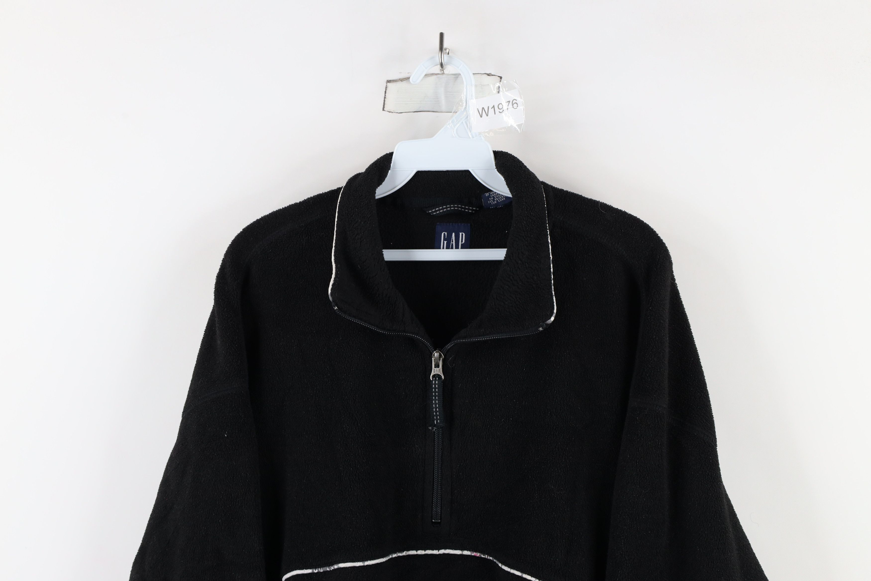 Gap × Vintage Vintage Gap Reflective Half Zip Fleece Pullover Sweater Size US XXL / EU 58 / 5 - 2 Thumbnail