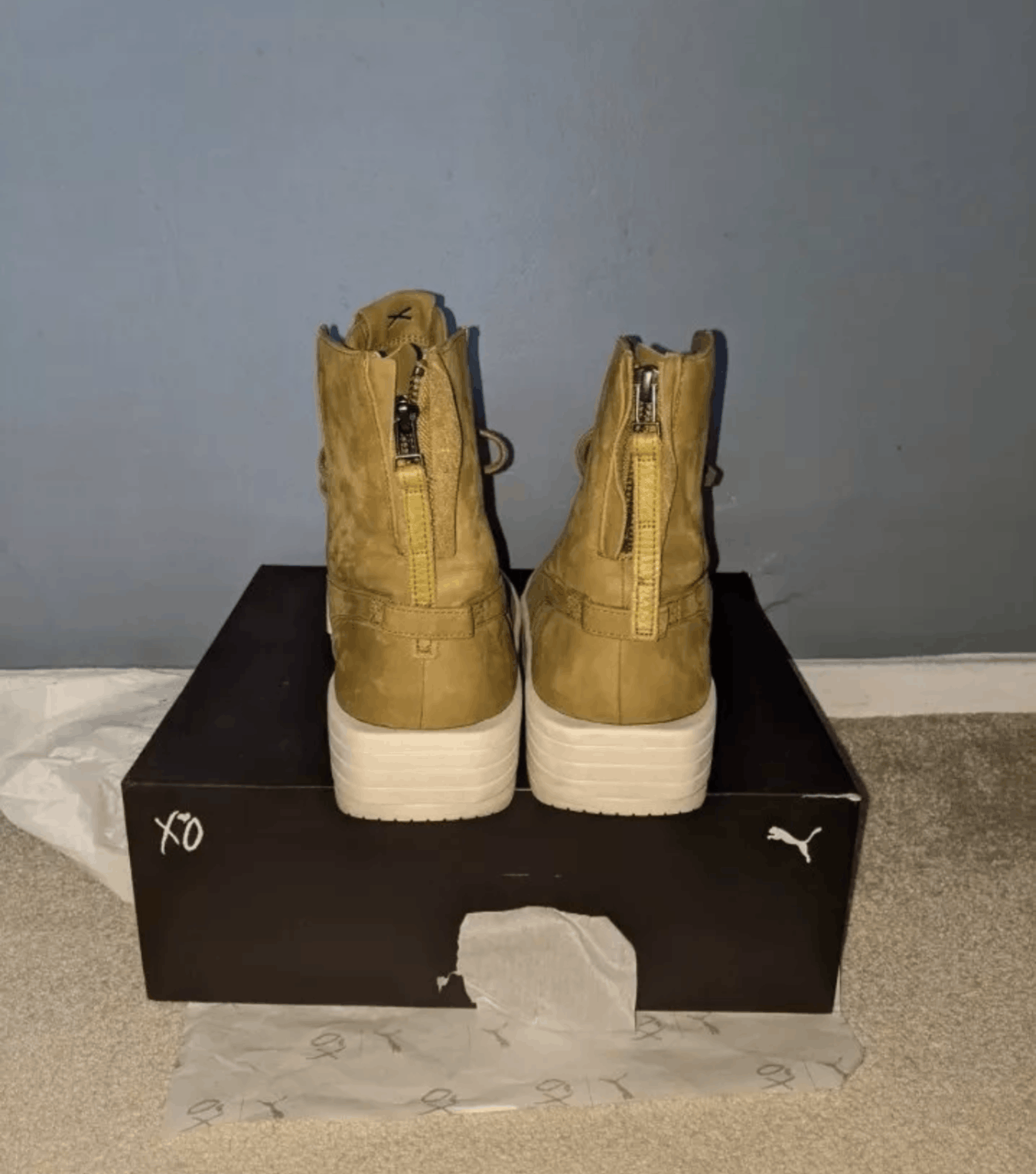 Puma The Weeknd XO Parallel Olive Green Size US 11.5 / EU 44-45 - 4 Thumbnail