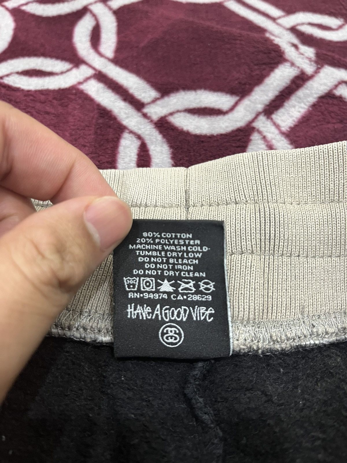 Stussy Stussy Embroidered Logo Faded Shorts 🩳 Size US 32 / EU 48 - 12 Thumbnail