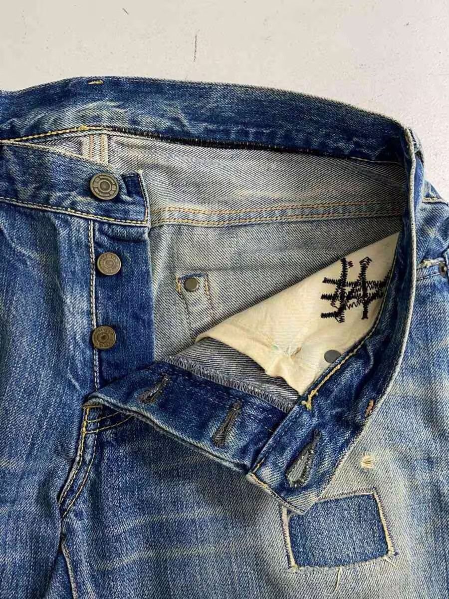 Hysteric Glamour Distressed Patchwork Denim Jeans Size US 30 / EU 46 - 3 Thumbnail