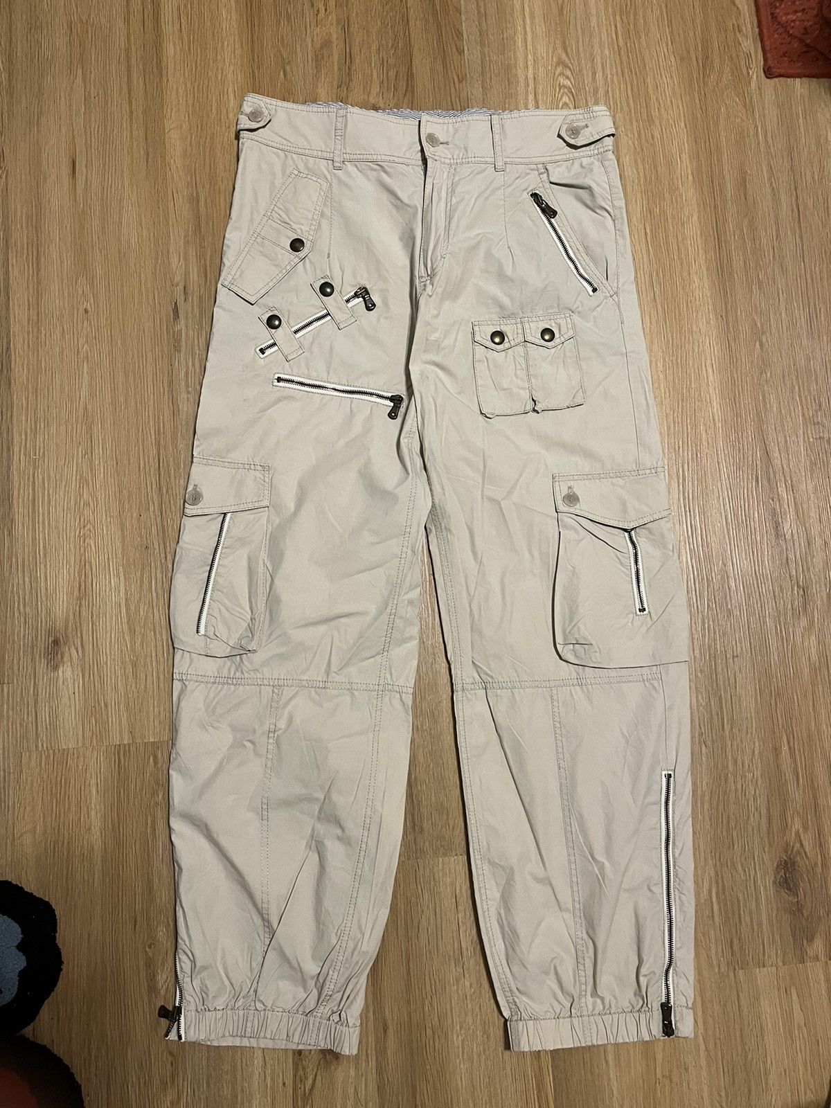 Dolce Gabbana 2000’s Combat Military Cargo Pants