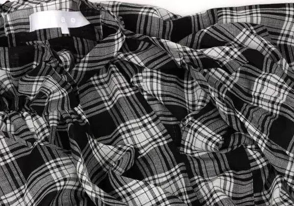 Comme des Garcons Comme Des Garcons Gray Vintage Plaid Dress Size S / US 4 / IT 40 - 6 Thumbnail
