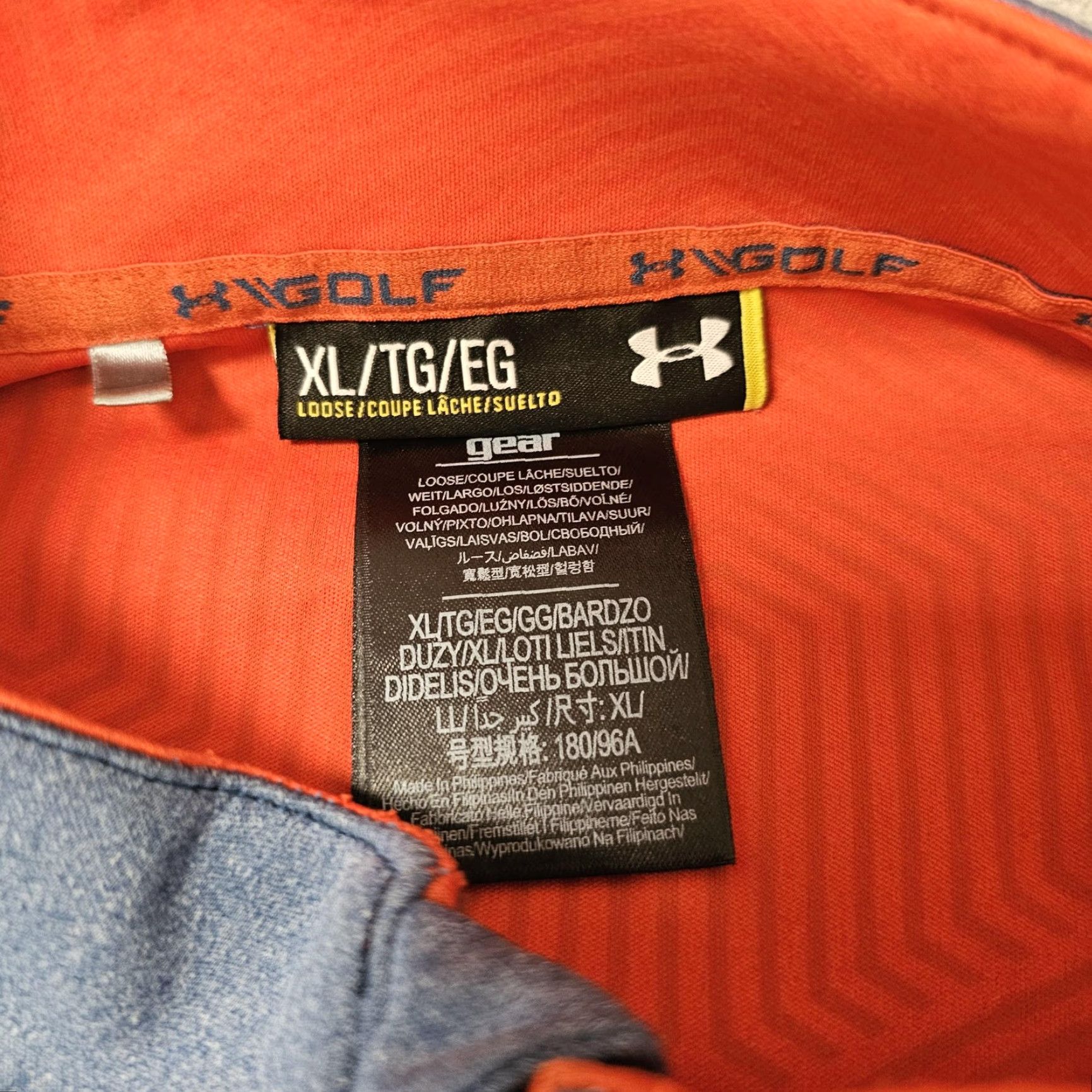 Under Armour Under Armour Pullover Mens XL Blue UA Storm 2 1/4 Zip Golf Water Resistant Size US XL / EU 56 / 4 - 2 Thumbnail
