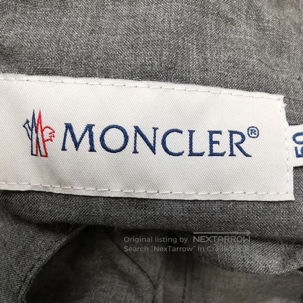 Moncler Moncler Wool Quilted Buttoned Pants Size L/50. Size US 34 / EU 50 - 5 Thumbnail