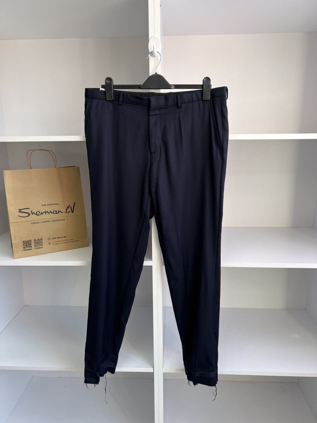 Hugo Boss × Vintage Vintage Hugo Boss Luxury Old Money Style Suit Size 52S - 14 Thumbnail