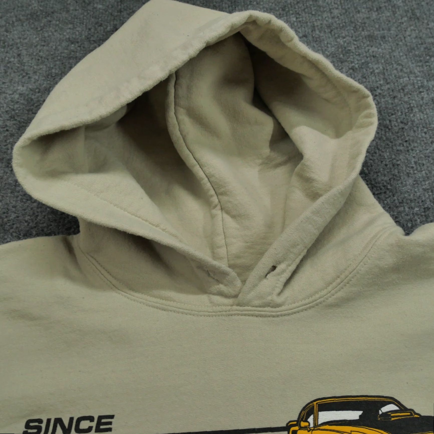 Ford Ford Hoodie Mens XL Brown Pullover Hooded Logo Ford Mustang Sports Car Size US XL / EU 56 / 4 - 7 Thumbnail