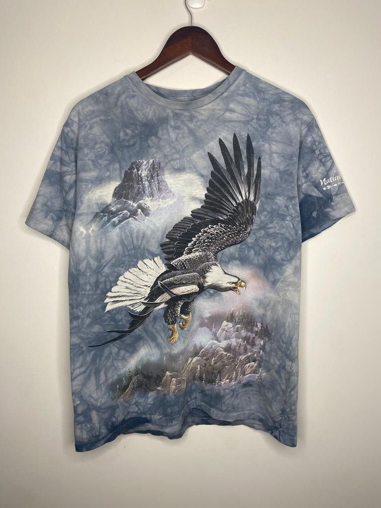 The Mountain Vintage 1997 The Mountain Nature Eagle Graphic Shirt Size US M / EU 48-50 / 2 - 1 Thumbnail