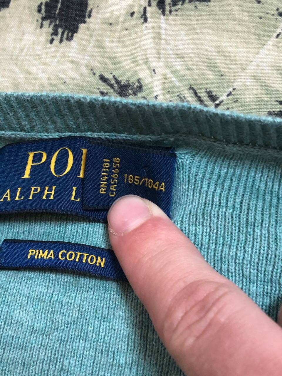Polo Ralph Lauren Mens Polo Ralph Lauren Knit Cotton Sweater Size US XL / EU 56 / 4 - 3 Thumbnail