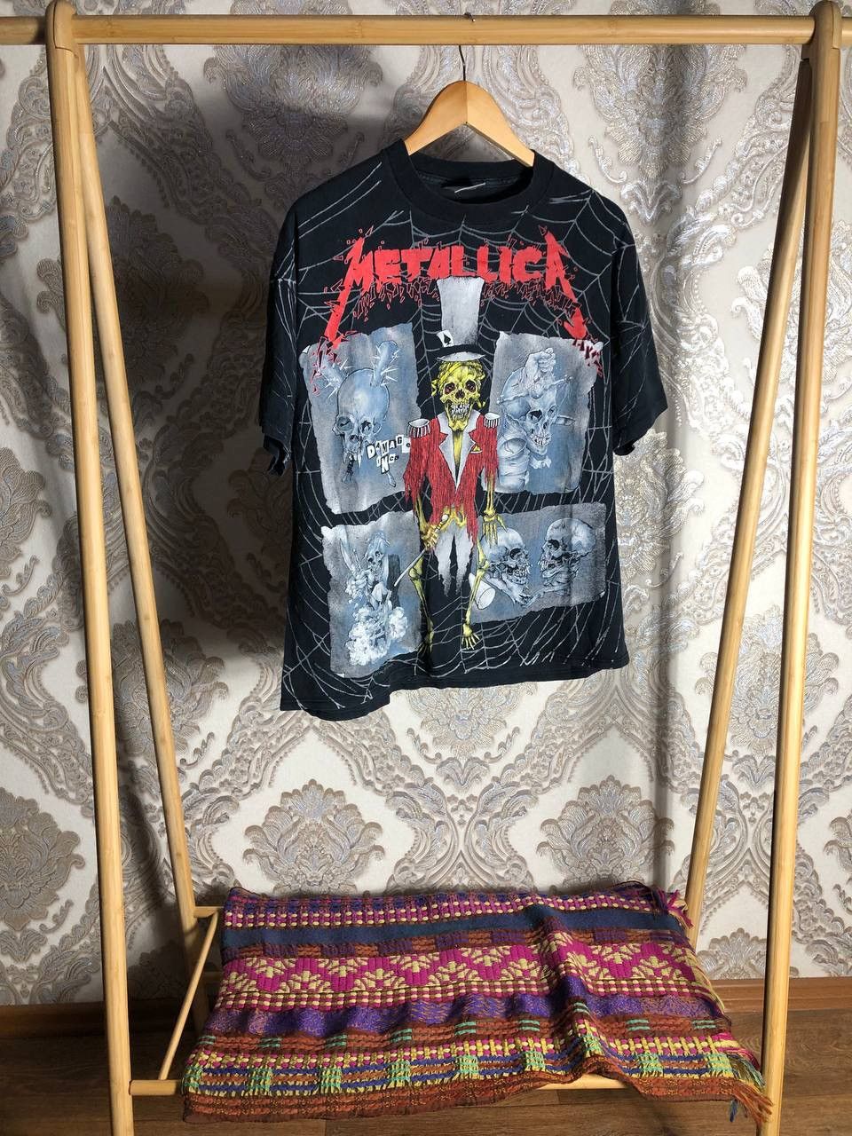 Brockum × Vintage VERY RARE BROCKUM METALLICA 1992 T-SHIRT DOUBLE PRINTED Y2K Size US XL / EU 56 / 4 - 2 Thumbnail