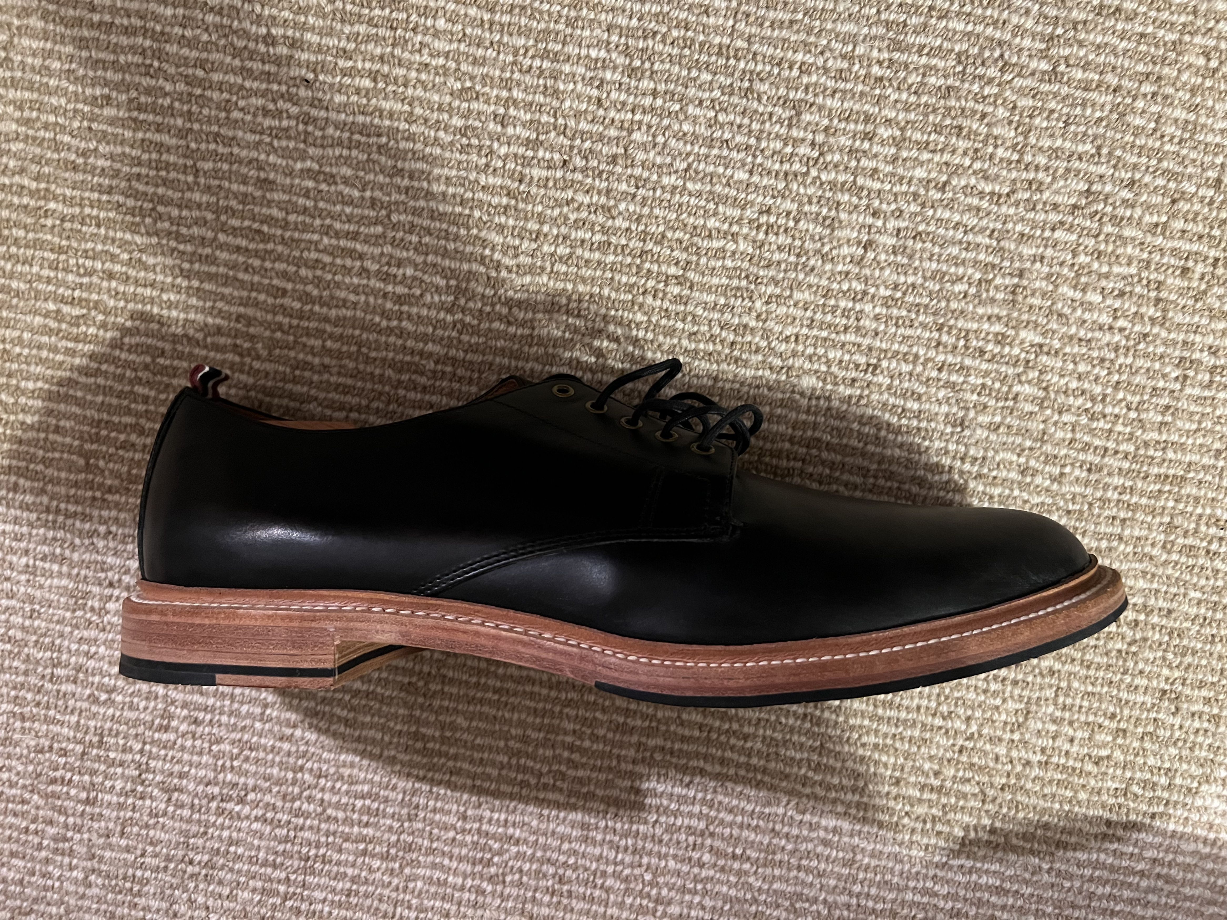 J.Crew Oar Stripe Italian Leather Derbys Size US 12 / EU 45 - 4 Thumbnail