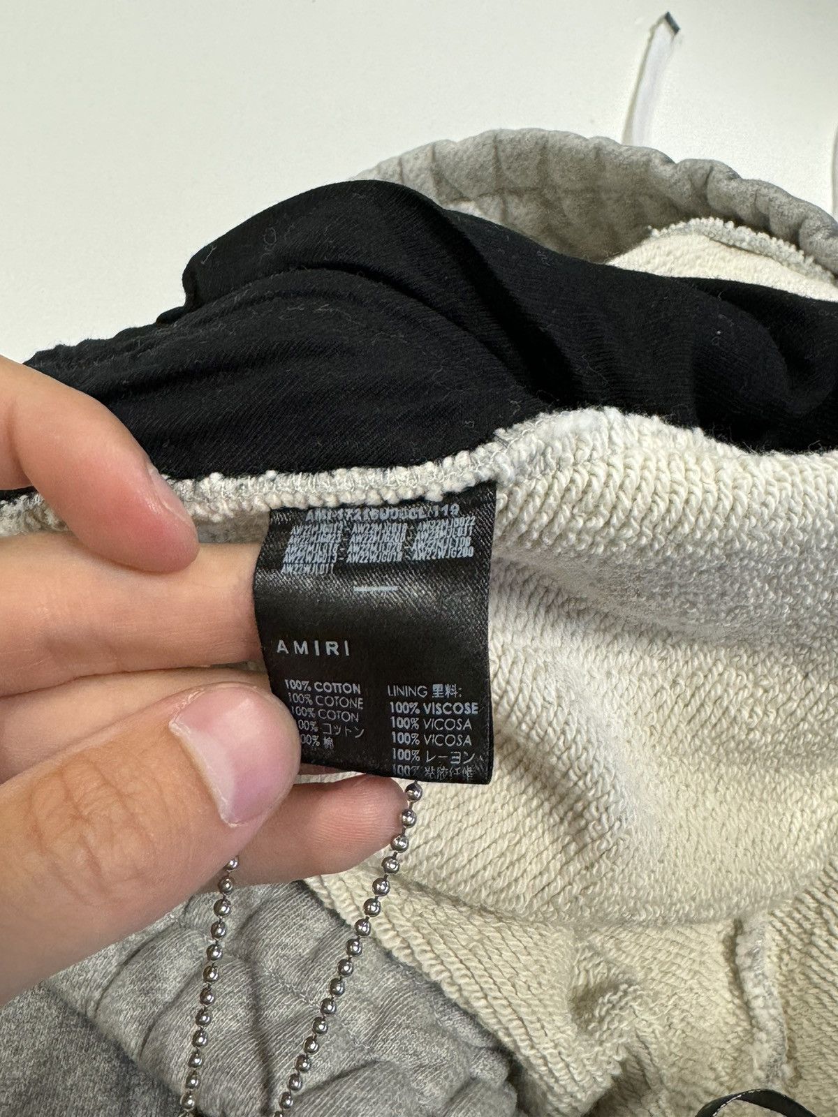 Amiri Amiri Aged Core Logo Sweatpants NEW 900$ Size US 36 / EU 52 - 6 Thumbnail