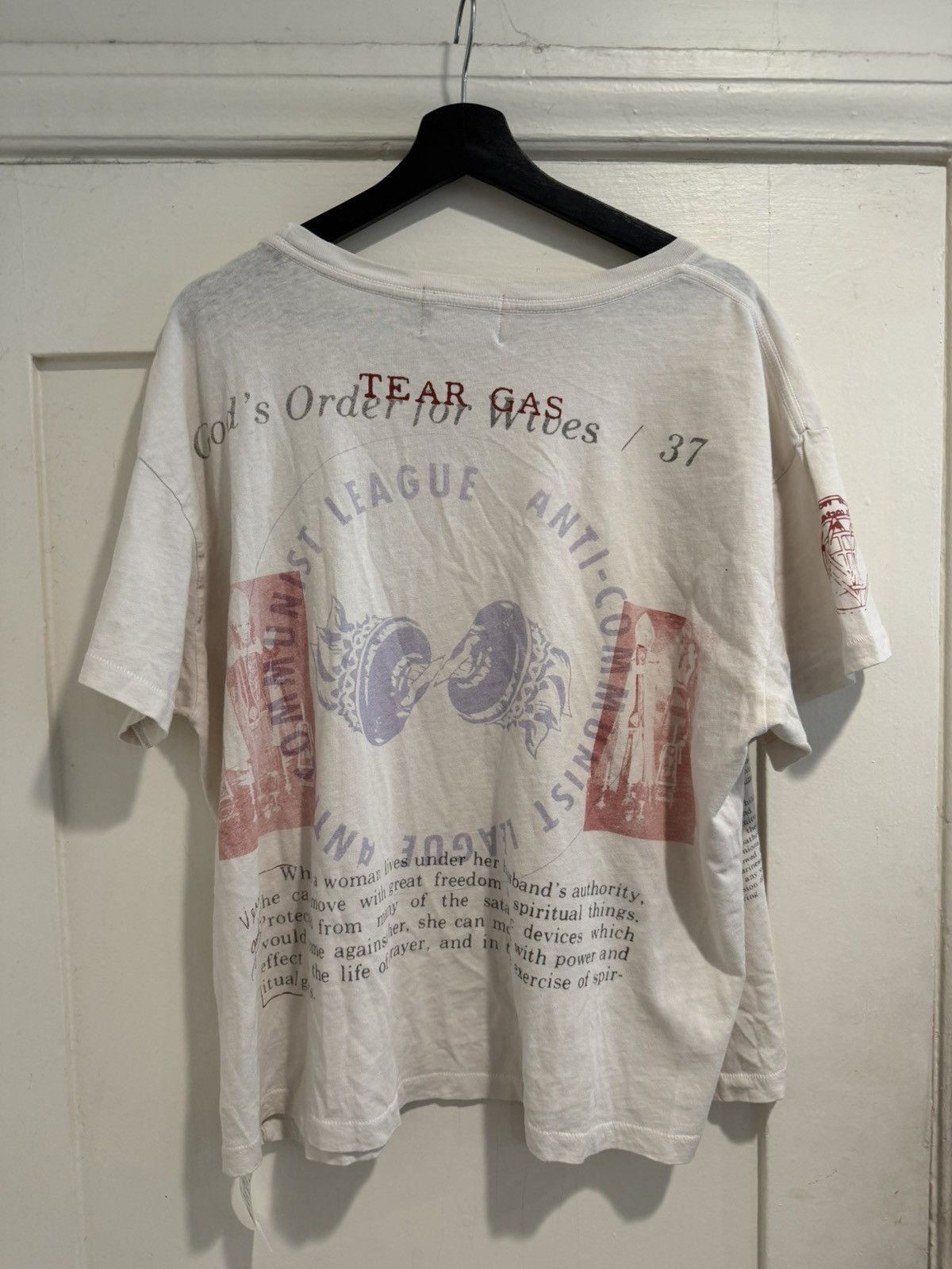 Enfants Riches Deprimes ERD Maxfield Anti Communist League Tee XL Size US XL / EU 56 / 4 - 5 Thumbnail