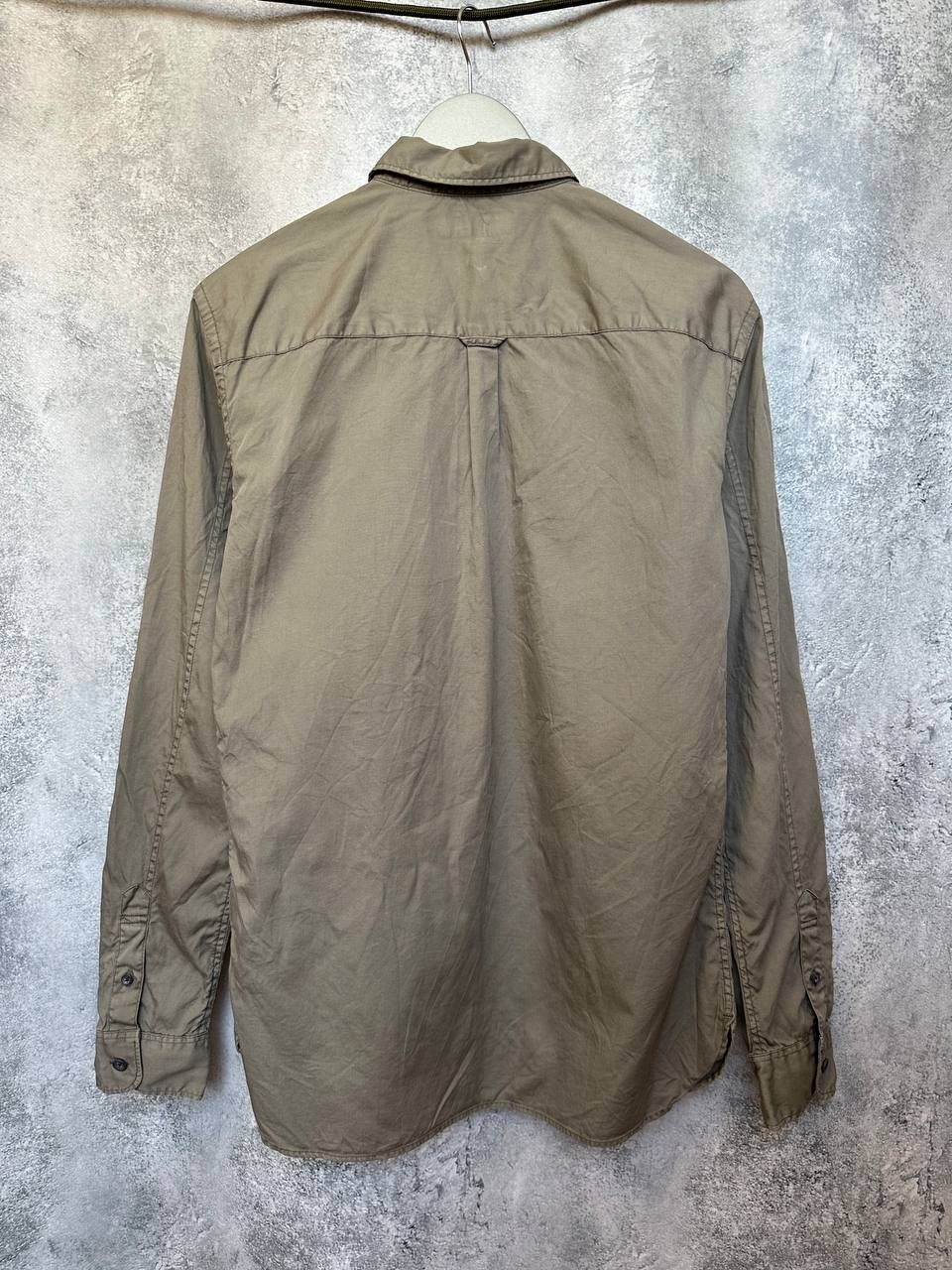 Allsaints ALLSAINTS Redondo Shirt Long Sleeve Gray Button Up Size US S / EU 44-46 / 1 - 3 Thumbnail