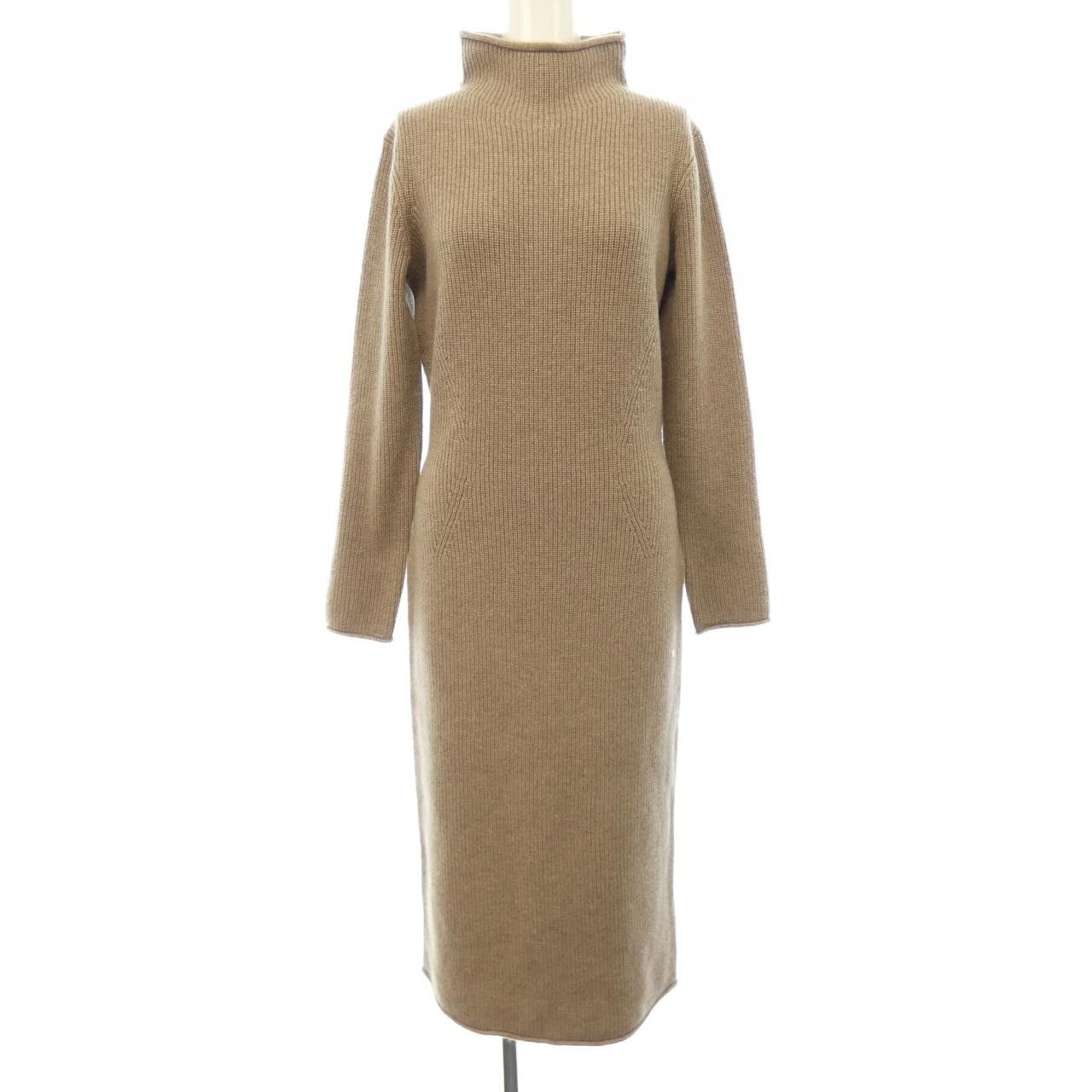 Hermes Hermes Hermès Dress Cashmere Dress40 Textile Dresses DUTY FREE for USA Size ONE SIZE - 1 Thumbnail