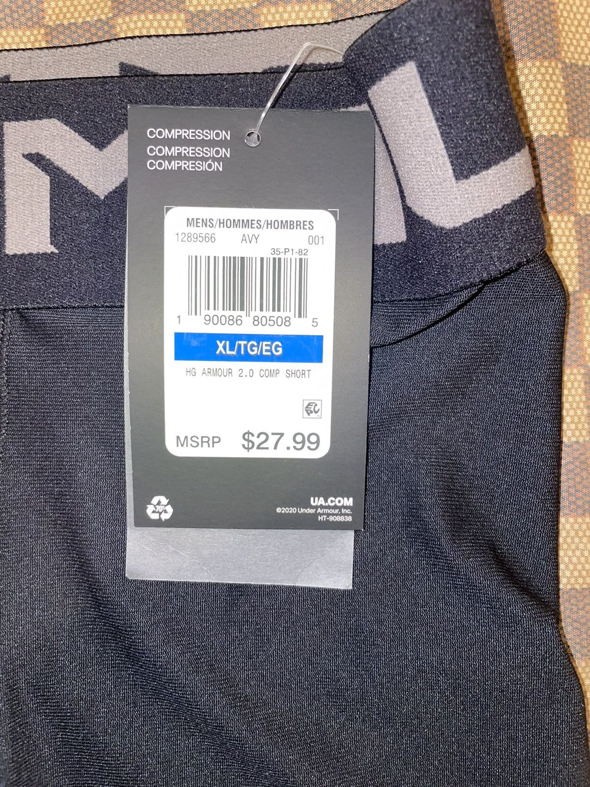 Under Armour Under Armour Compression Underwear Size 36 - 3 Thumbnail