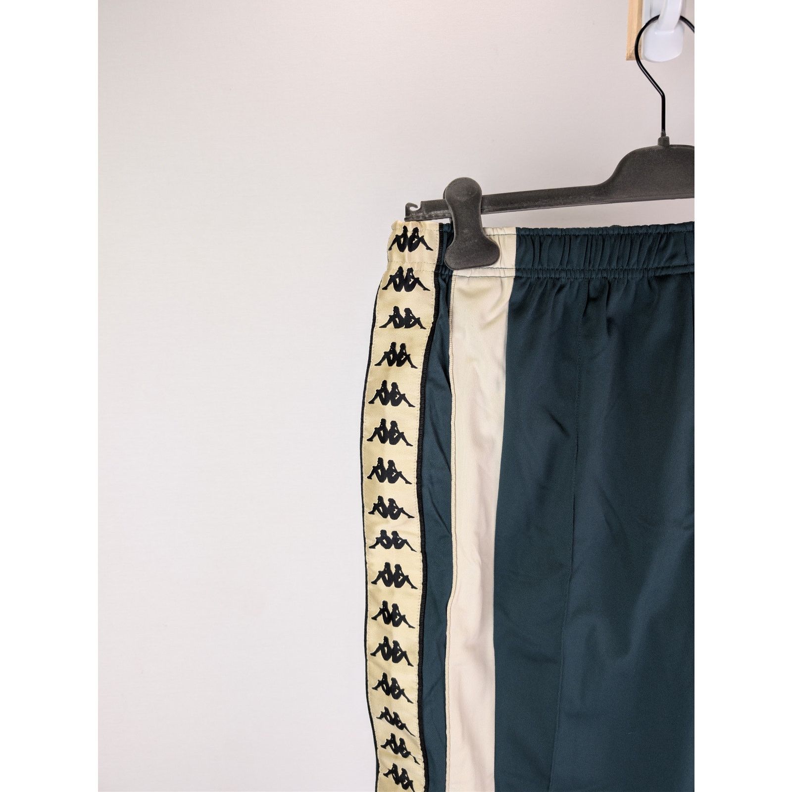 Kappa o1rshd1 Trousers / Sweatpants in Green/Beige Size US 34 / EU 50 - 14 Thumbnail