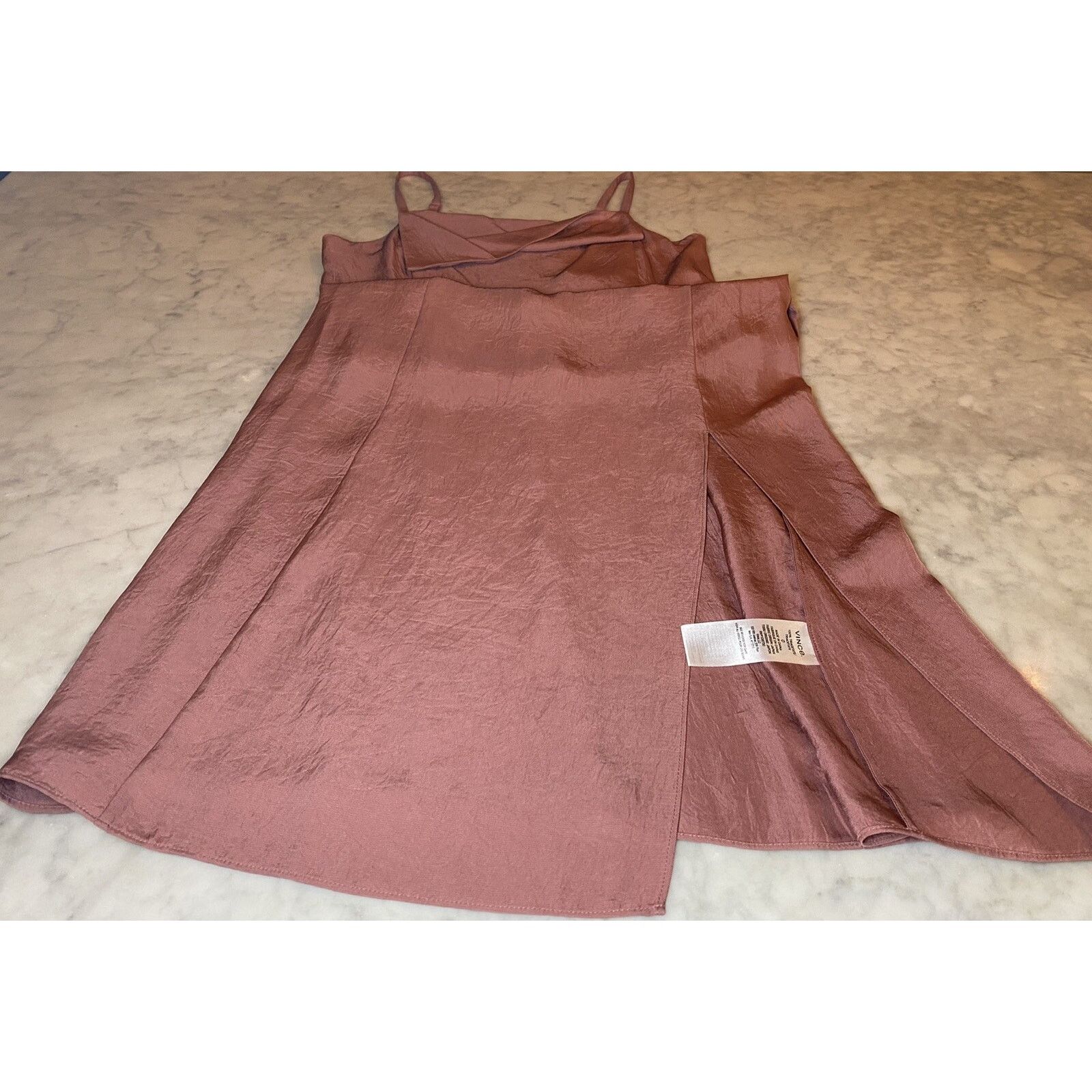 Vince VINCE-Women’s Pink/Salmon Dress-New W/Tag’s-Size 0 Size XS / US 0-2 / IT 36-38 - 6 Thumbnail