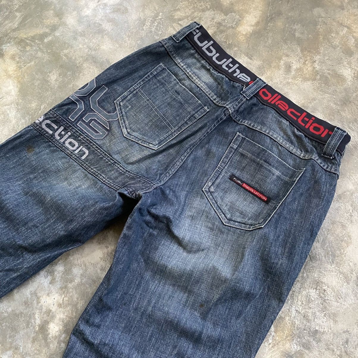 Fubu Fubu The Colection Y2K Style Denim Pants Size US 35 - 9 Thumbnail
