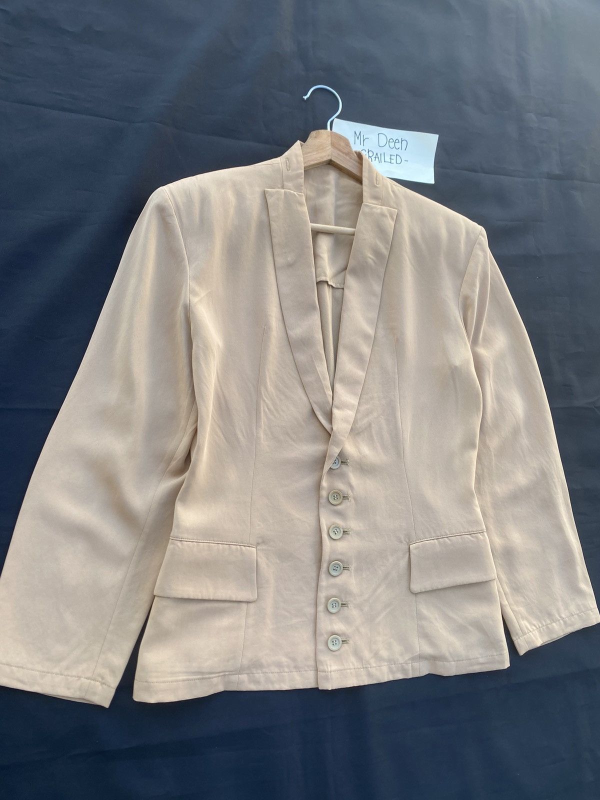 Yohji Yamamoto Rare Y’s Yohji Yamamoto Women Blazer Size XS / US 0-2 / IT 36-38 - 5 Thumbnail