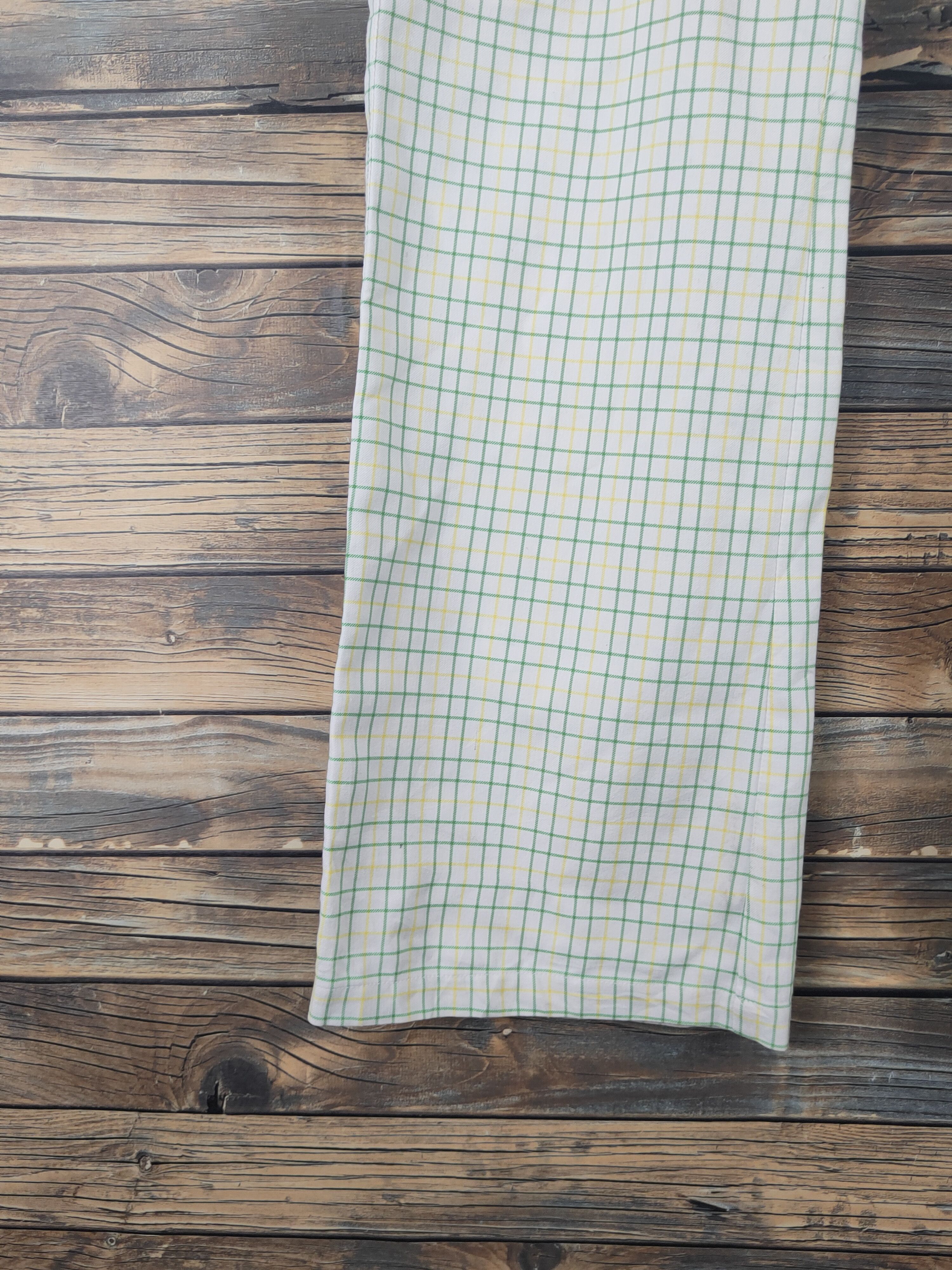 Japanese Brand DL Viva Heart White Green Multipocket Cargo Pants #1874 Size 30" / US 8 / IT 44 - 4 Thumbnail
