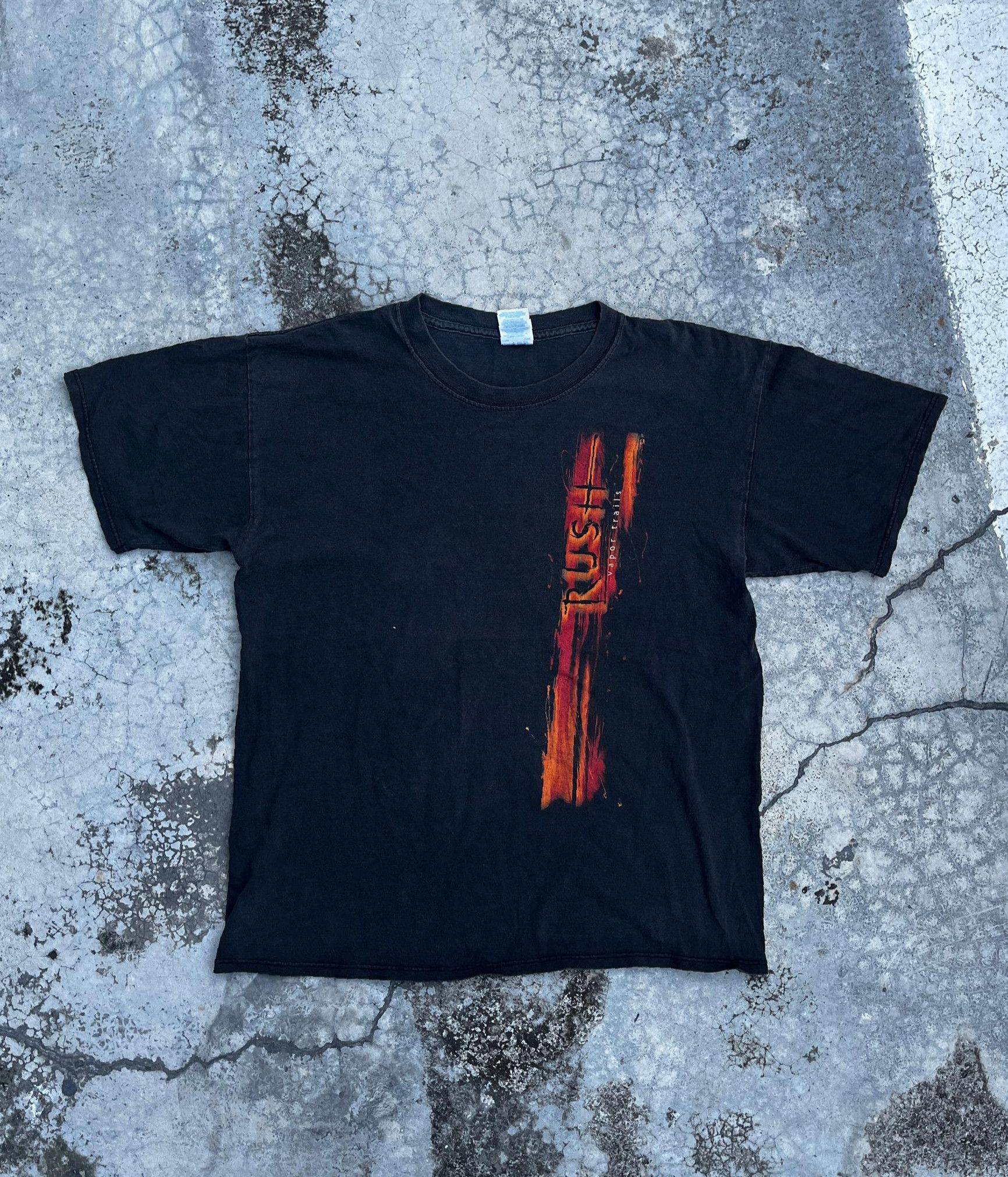 Rare!! Vintage Y2k Rush Vapor Trail Tour 2002 (backhit)