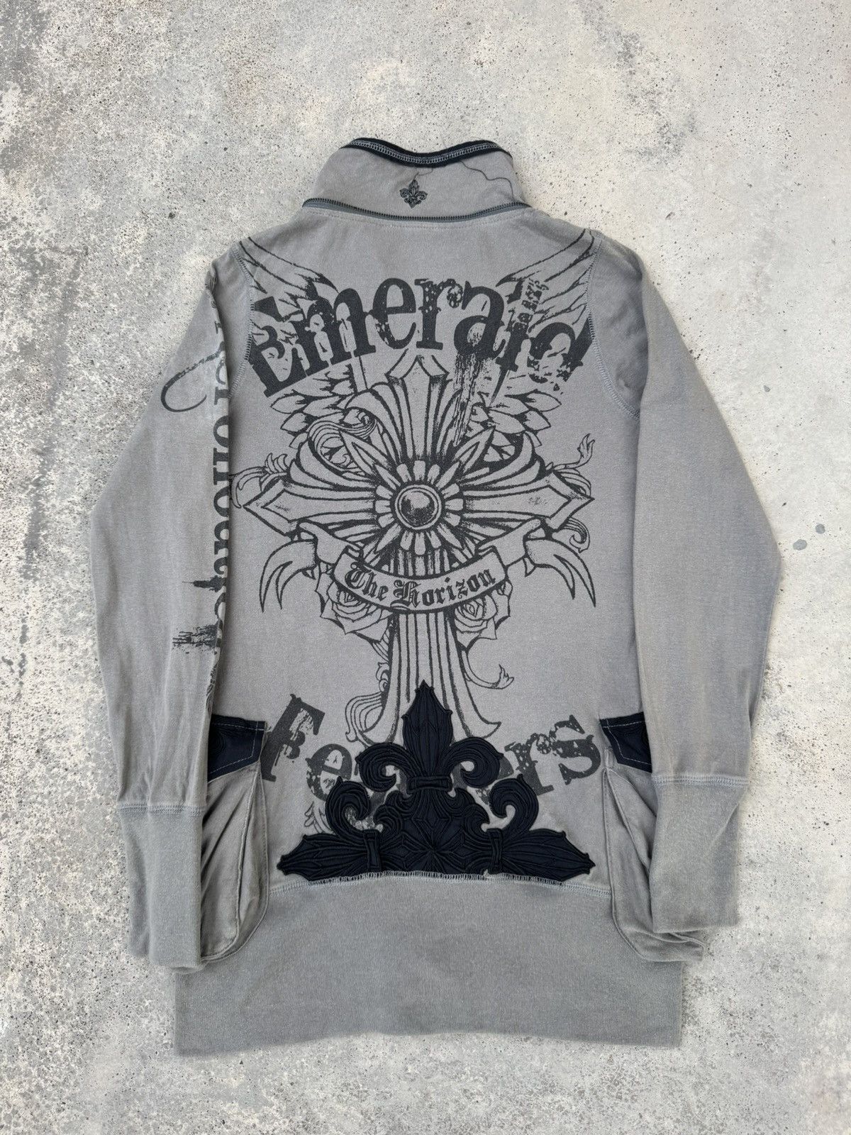 14th Addiction Seditionaries Anarchy Punk Zip Up Hoodie Size US M / EU 48-50 / 2 - 4 Thumbnail