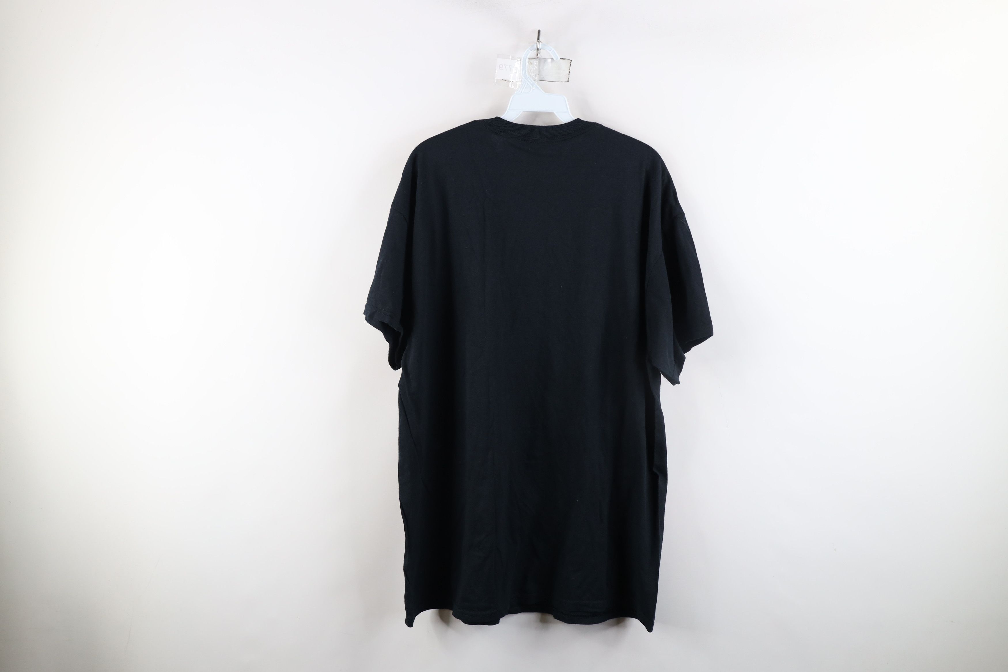 Vintage Vintage 90s Streetwear Cotton Short Sleeve T-Shirt Black Size US XL / EU 56 / 4 - 9 Thumbnail