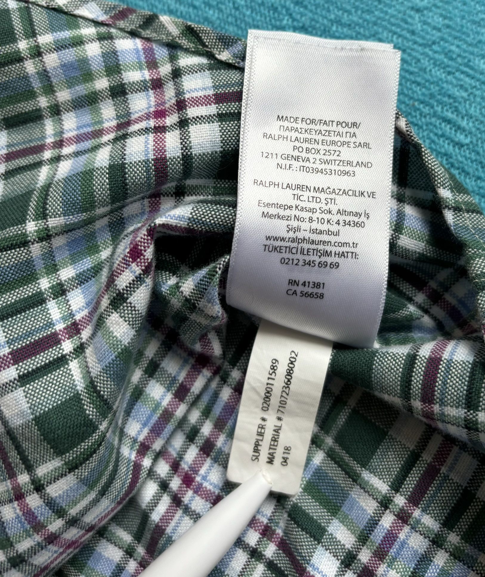Ralph Lauren Ralph Lauren shirt size S Size US S / EU 44-46 / 1 - 12 Thumbnail