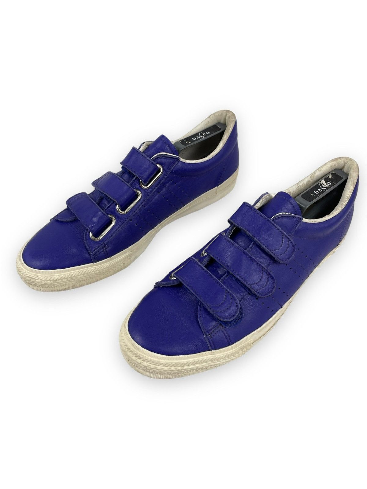 Kansai Yamamoto Y2K Y'S Japan Leather Strap Hook-Loop Sneakers Low-Top Shoes Size US 11.5 / EU 44-45 - 3 Thumbnail