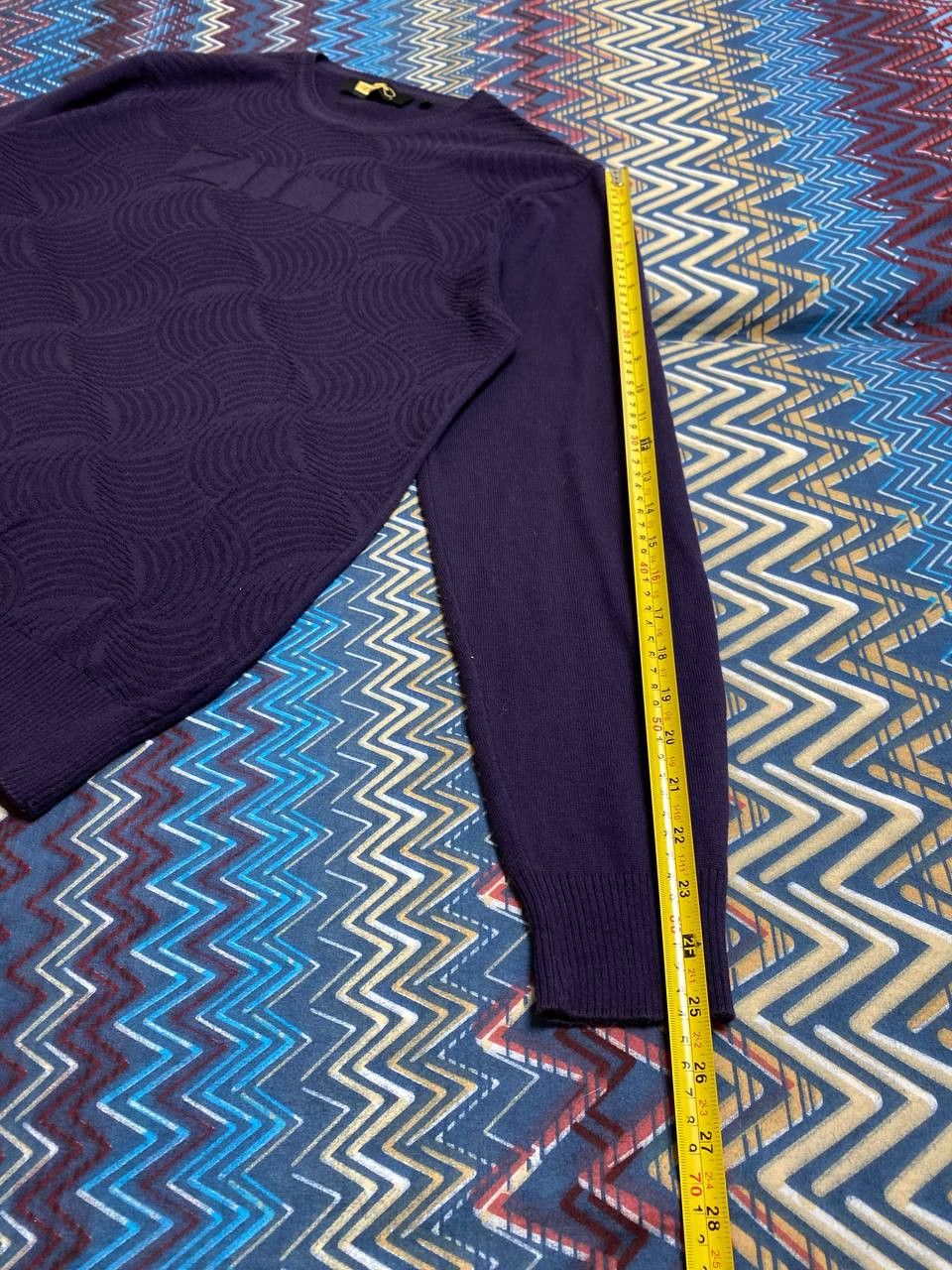 Zilli Blue Luxury Zilli Wool Cardigan Made In Italy Size US XL / EU 56 / 4 - 10 Thumbnail
