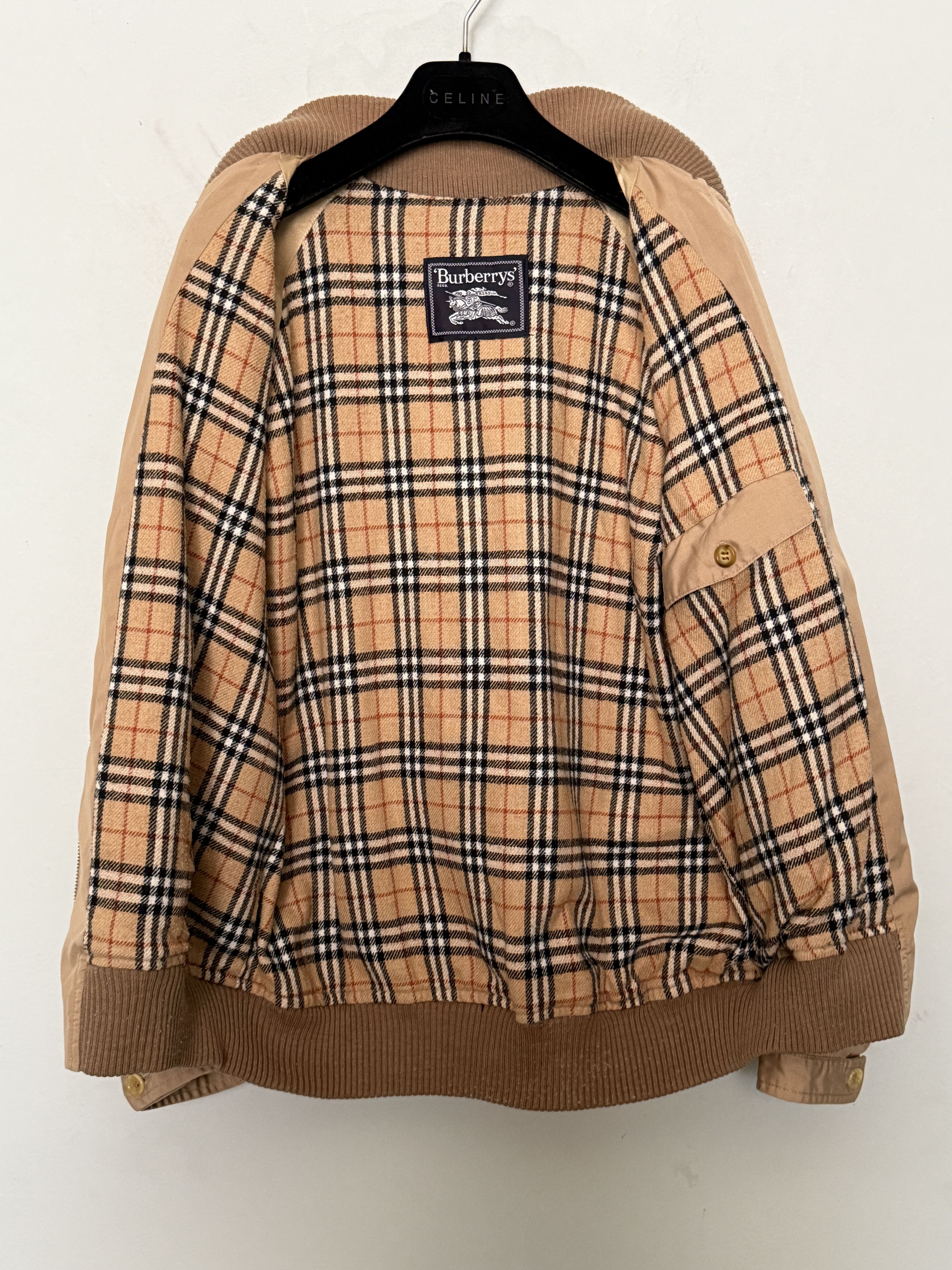 Burberry Prorsum Burberrys novacheck vintage bomber jacket size M Size US M / EU 48-50 / 2 - 9 Thumbnail
