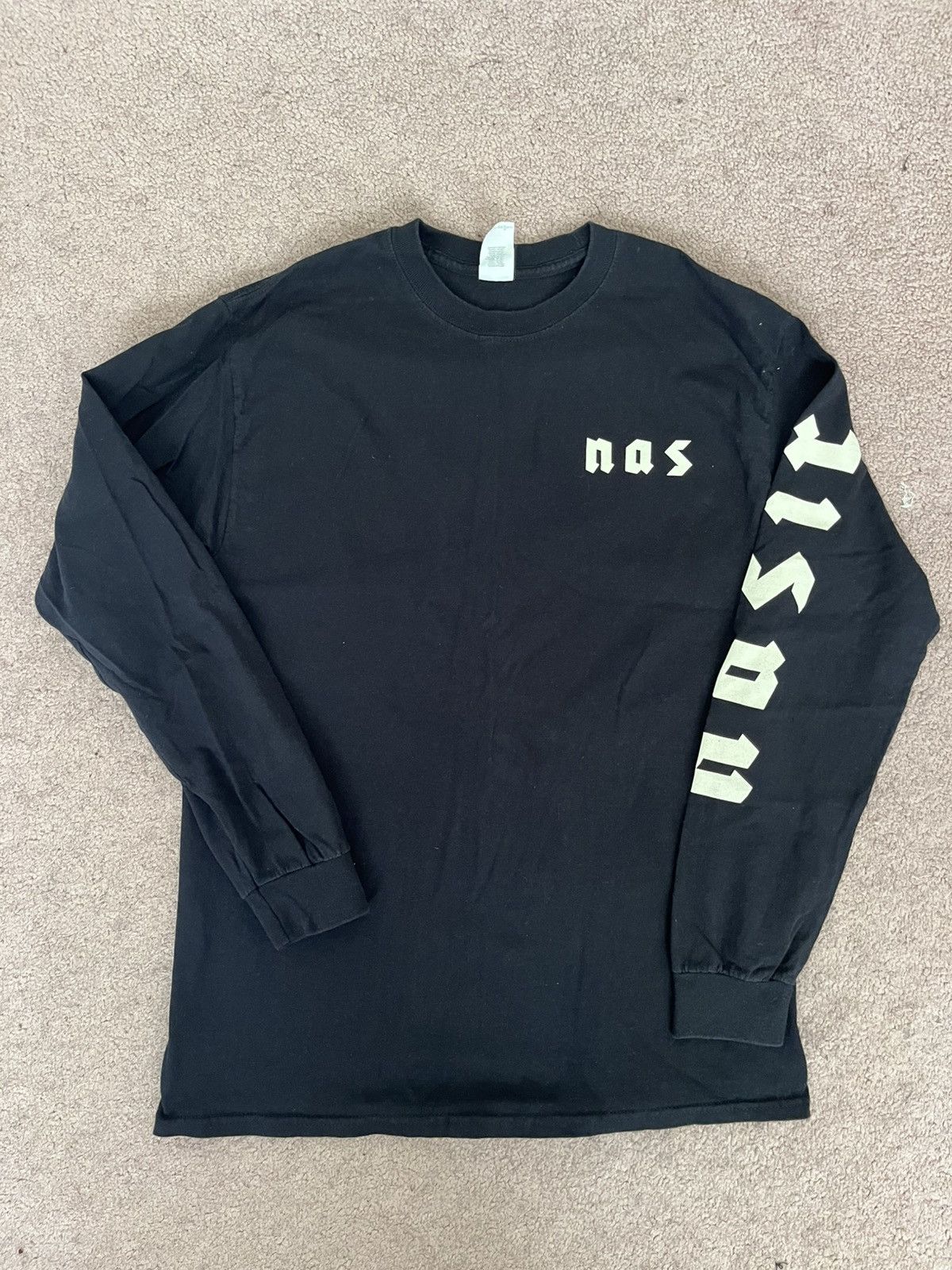 Nas Nas Nasir album cover shirt Size US M / EU 48-50 / 2 - 2 Thumbnail