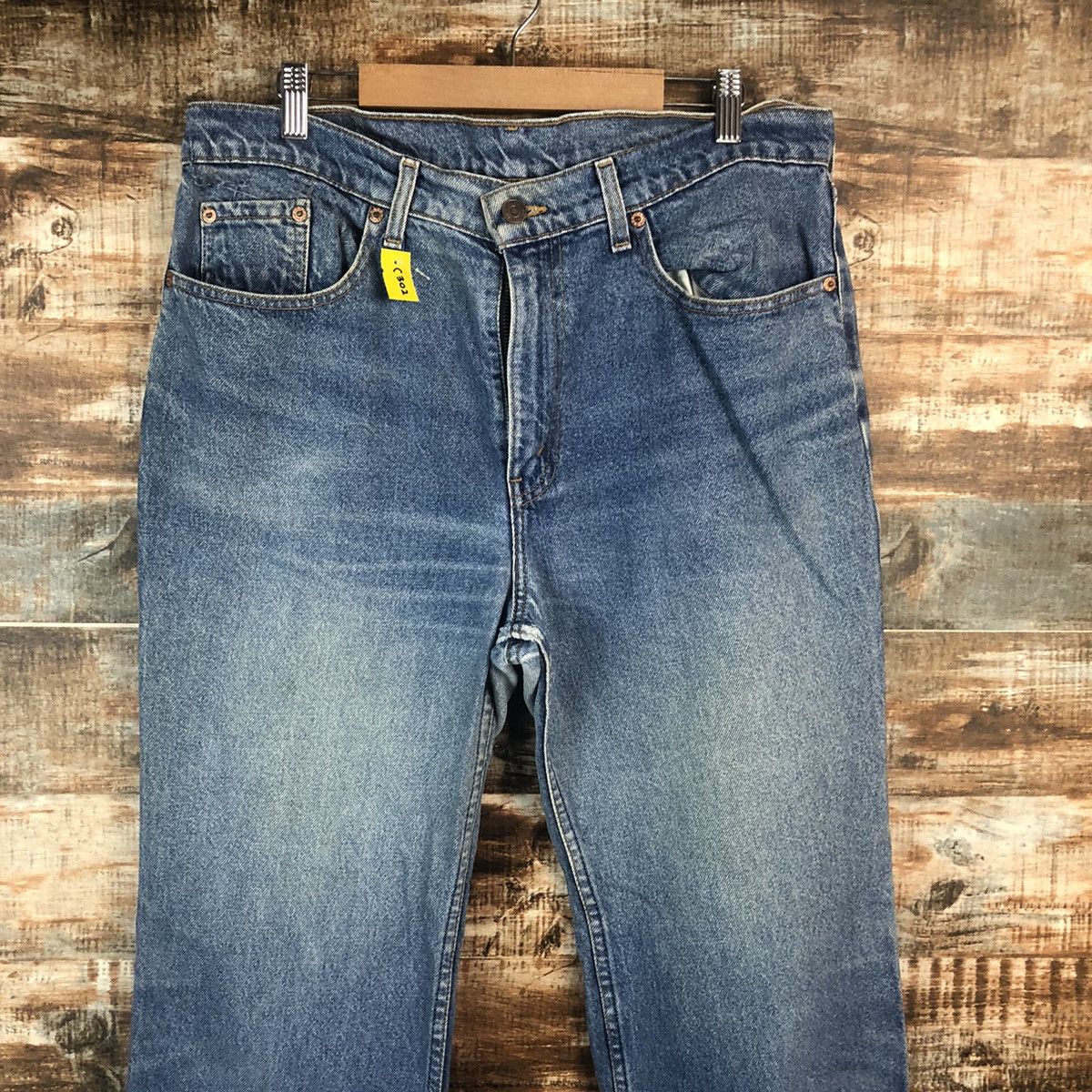 Levi's DL Levis 505 Blue Denim Pants #C302 Size US 36 / EU 52 - 4 Thumbnail