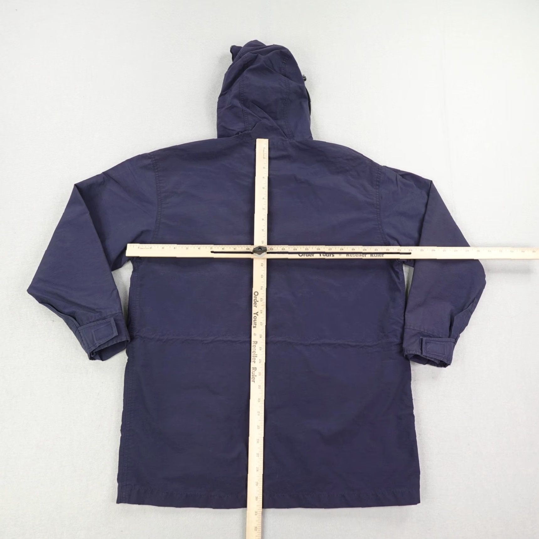 Vintage VINTAGE Woolrich Jacket Mens M Blue Field Coat Windbreaker Hooded Rain Coat Parka 90s Outdoor Windproof Logo Zipper Pockets Size US M / EU 48-50 / 2 - 7 Thumbnail