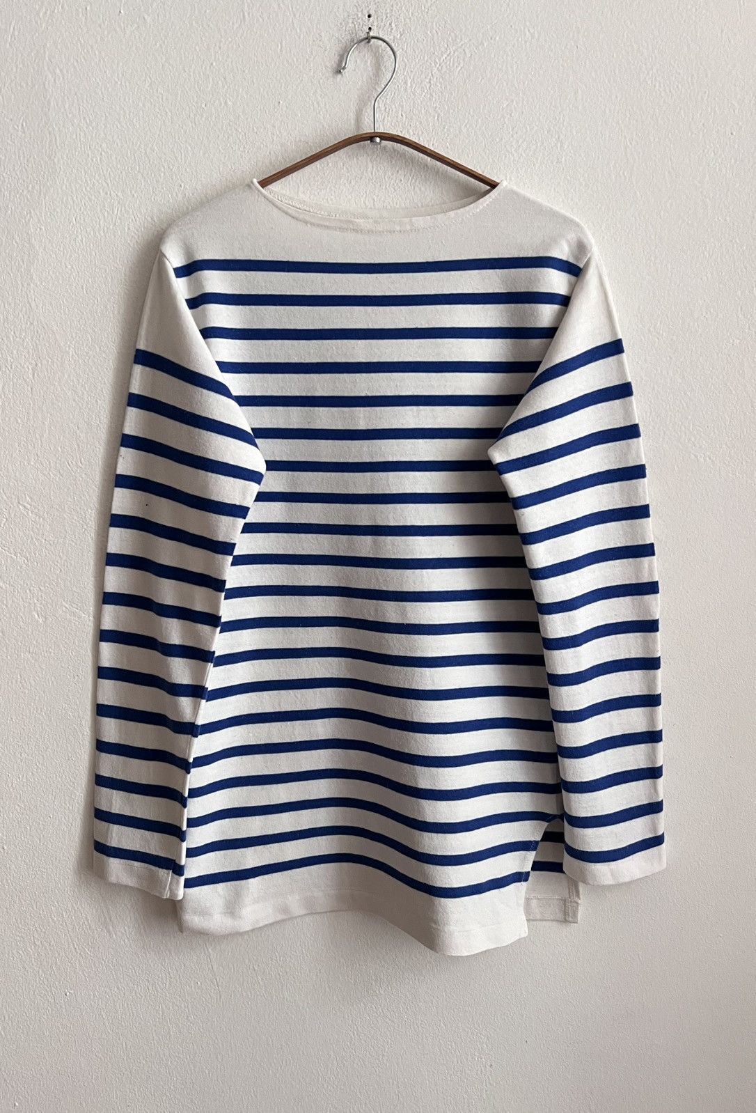 Vintage Vintage french sailor striped cotton long sleeve t-shirt Size US S / EU 44-46 / 1 - 1 Thumbnail