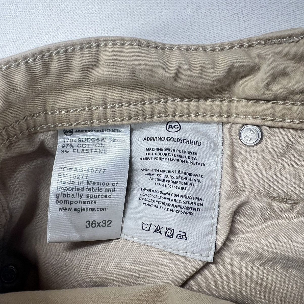 AG Adriano Goldschmied AG Adriano Goldschmied Pants Khaki Everett Slim Straight Size US 36 / EU 52 - 13 Thumbnail