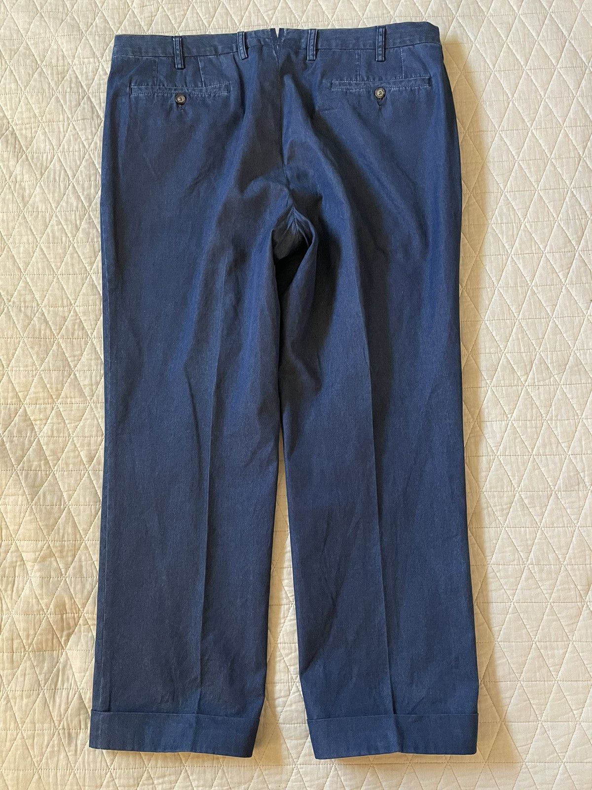 Rota Rota sport Refined Denim Flat Front Trouser Size US 38 / EU 54 - 9 Thumbnail