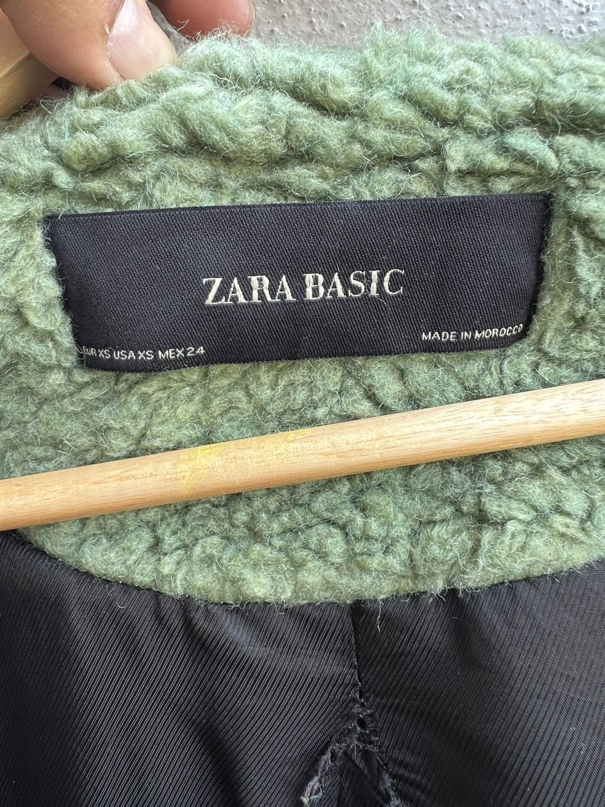 Zara Women Zara Basic Brand Fleece Winter Autumn Jacket Size XS / US 0-2 / IT 36-38 - 10 Thumbnail
