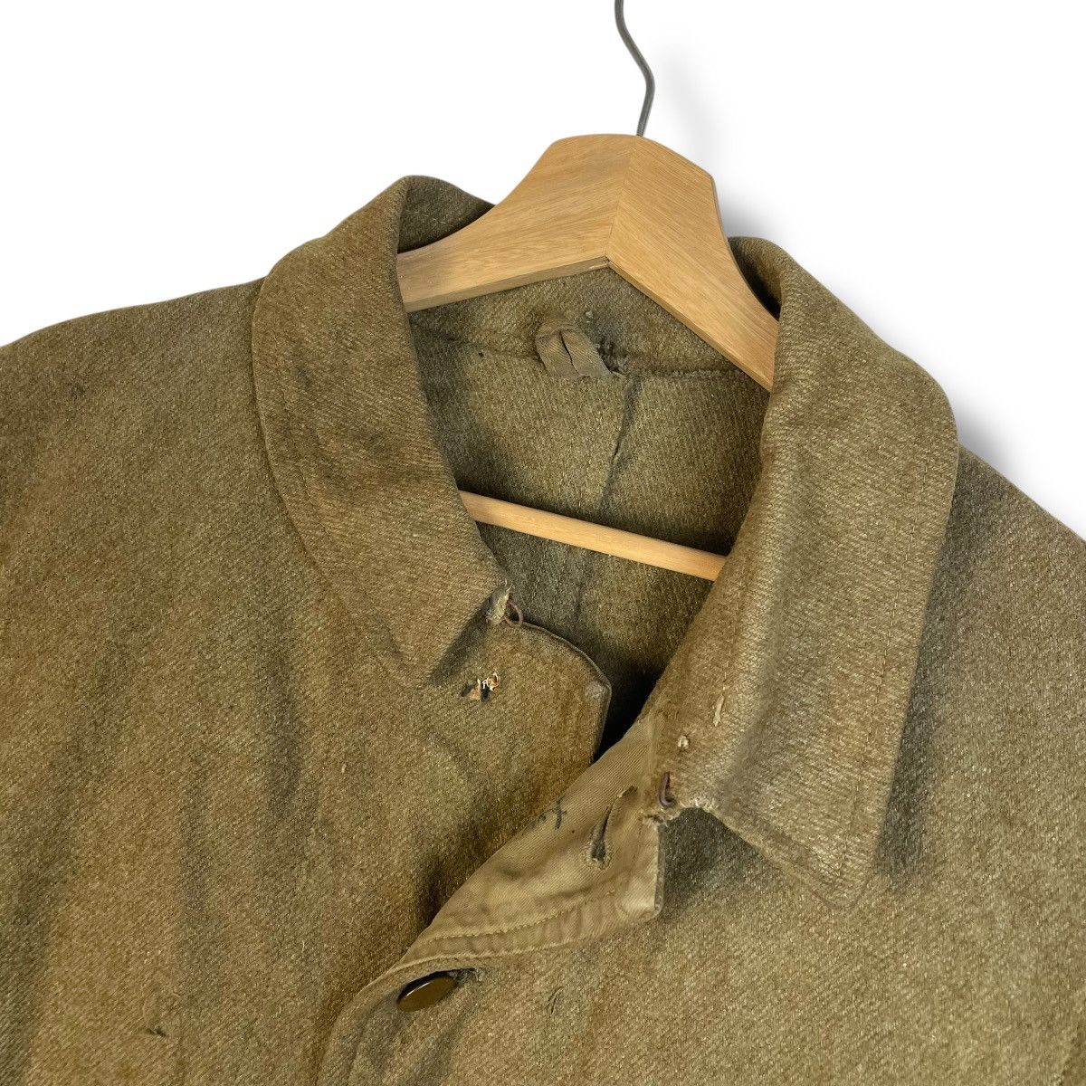 Vintage VINTAGE 40s WW2 IMPERIAL JAPANESE ARMY WOOL COAT Size US L / EU 52-54 / 3 - 10 Thumbnail