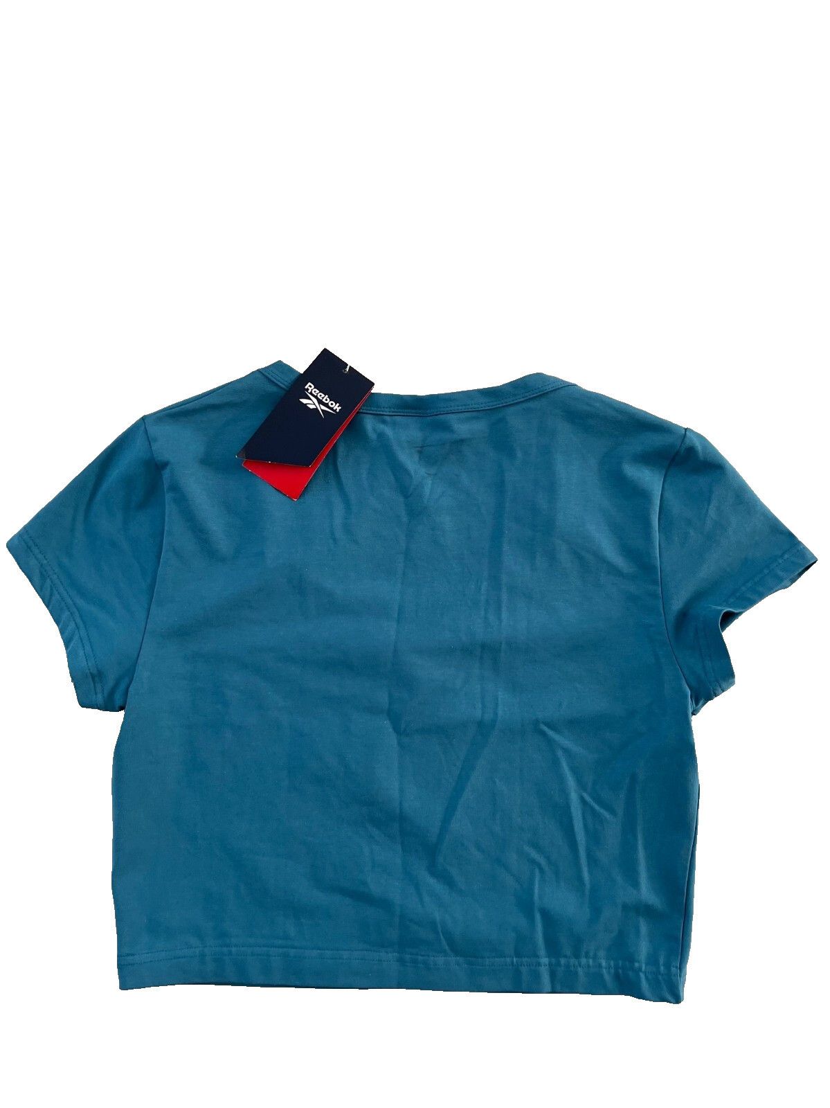 Reebok Reebok IC0120 Cropped Tee Steel Blue ( L ) Size L / US 10 / IT 46 - 4 Thumbnail