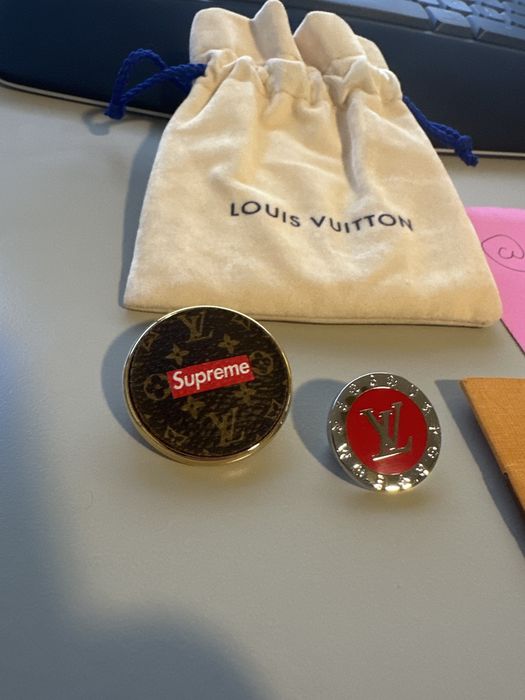 Supreme Supreme X Louis Vuitton City Badge Brooch Set | Grailed
