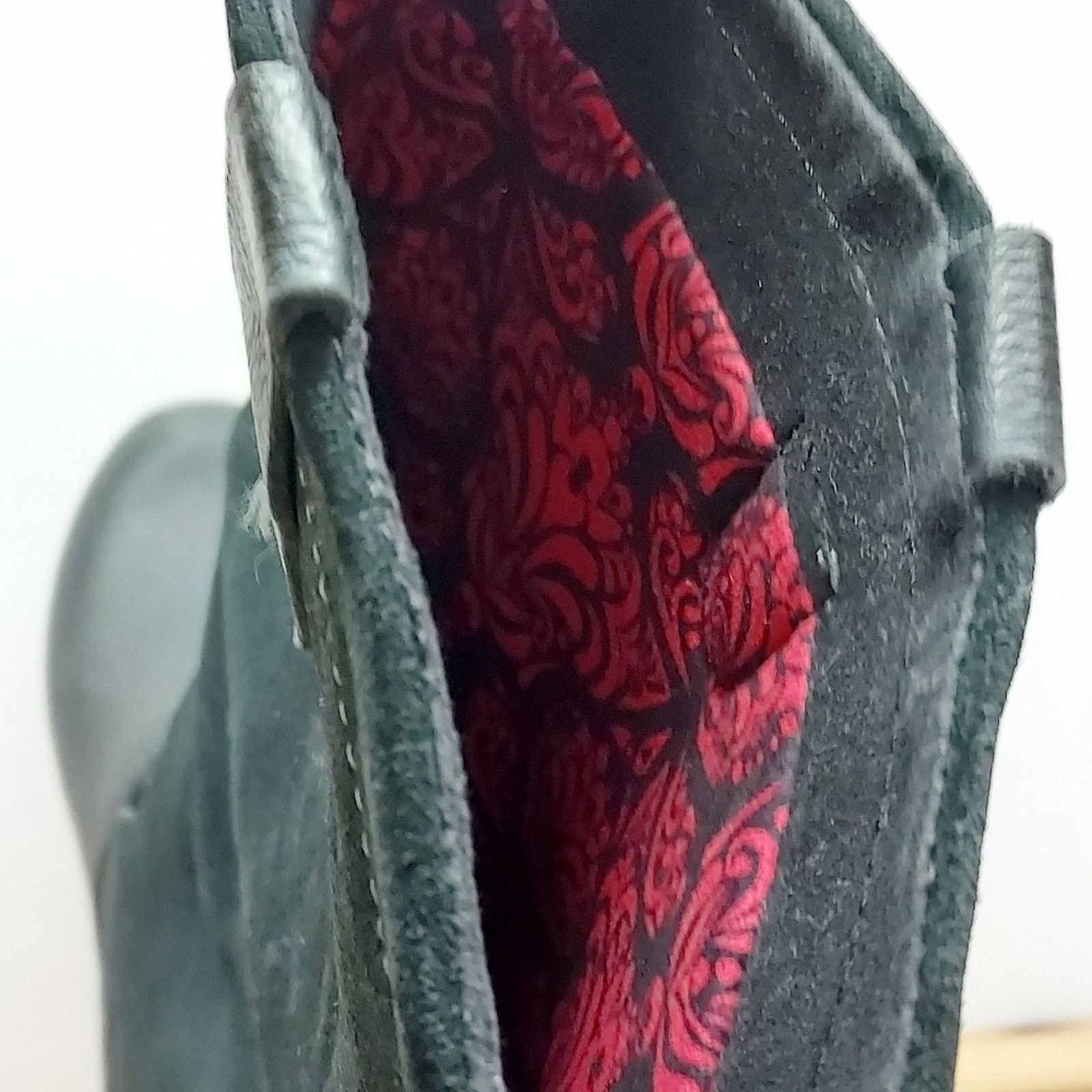 Crocs CROCS Womens | Black | Equestrian Suede Tall Boots Size 6 Size US 6 / IT 36 - 9 Thumbnail