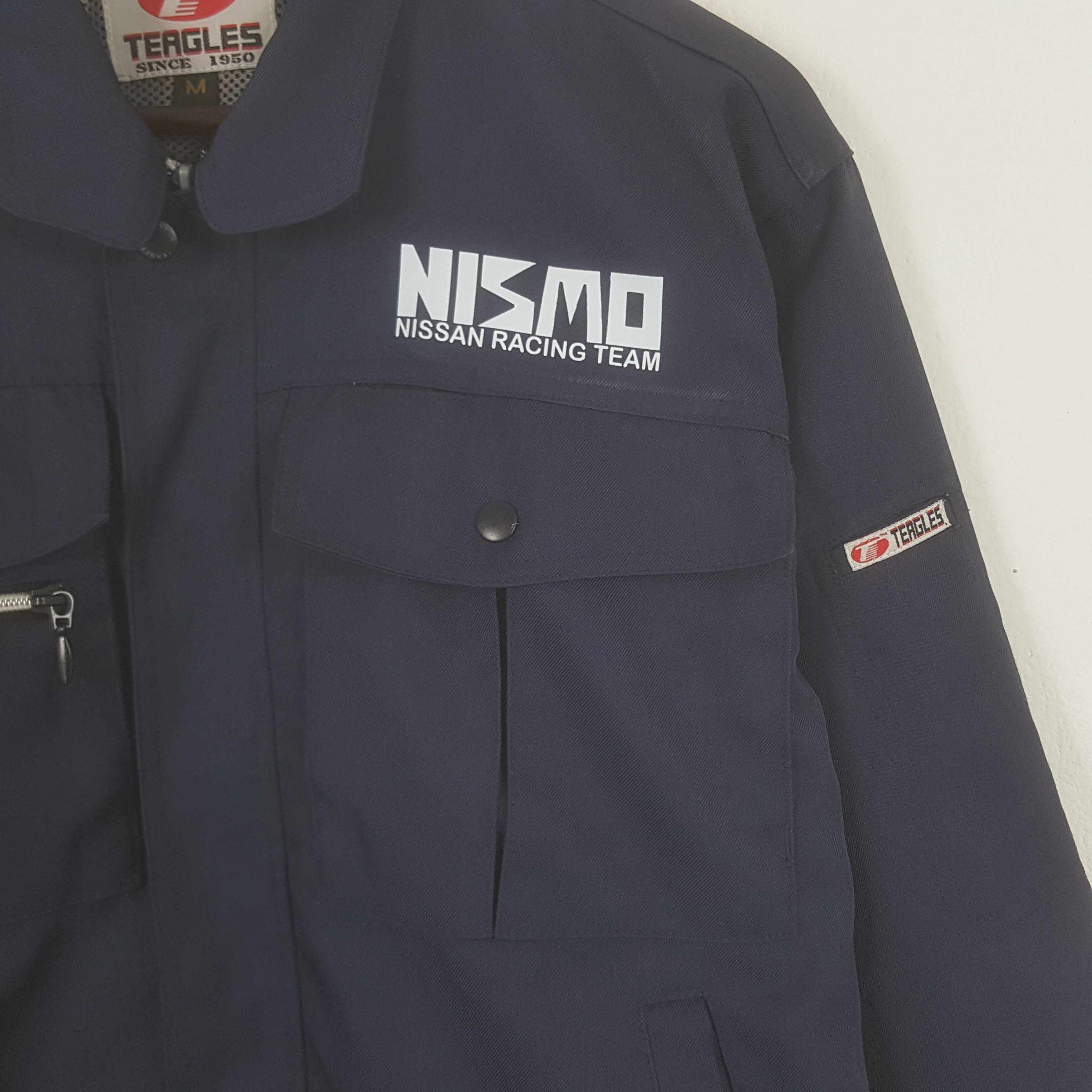 Vintage Vintage Nismo Nissan Racing Team Custom Art Worker Jacket Size US M / EU 48-50 / 2 - 4 Thumbnail
